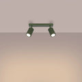 Luminaire Plafonnier - Karbon 2 (Vert Olive)