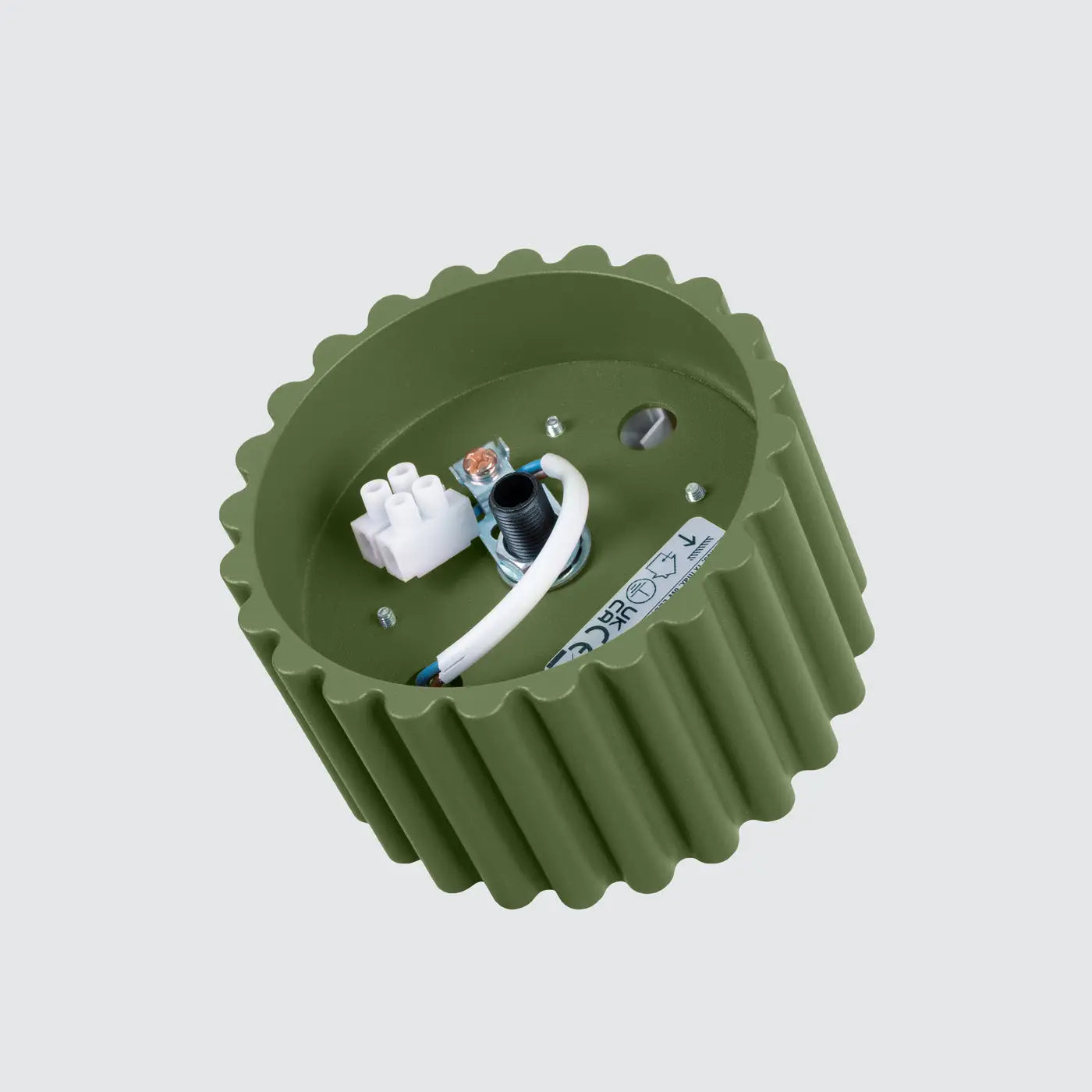 Luminaire Plafonnier Moderne - Aura 1 (Vert Olive)
