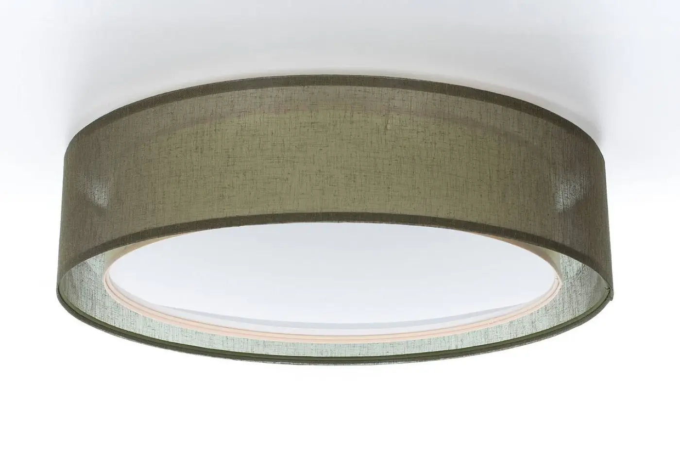 Luminaire Plafonnier Moderne en Tissu - Puro (Olive)