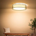 Luminaire Plafonnier Moderne en Tissu - Puro (Olive)