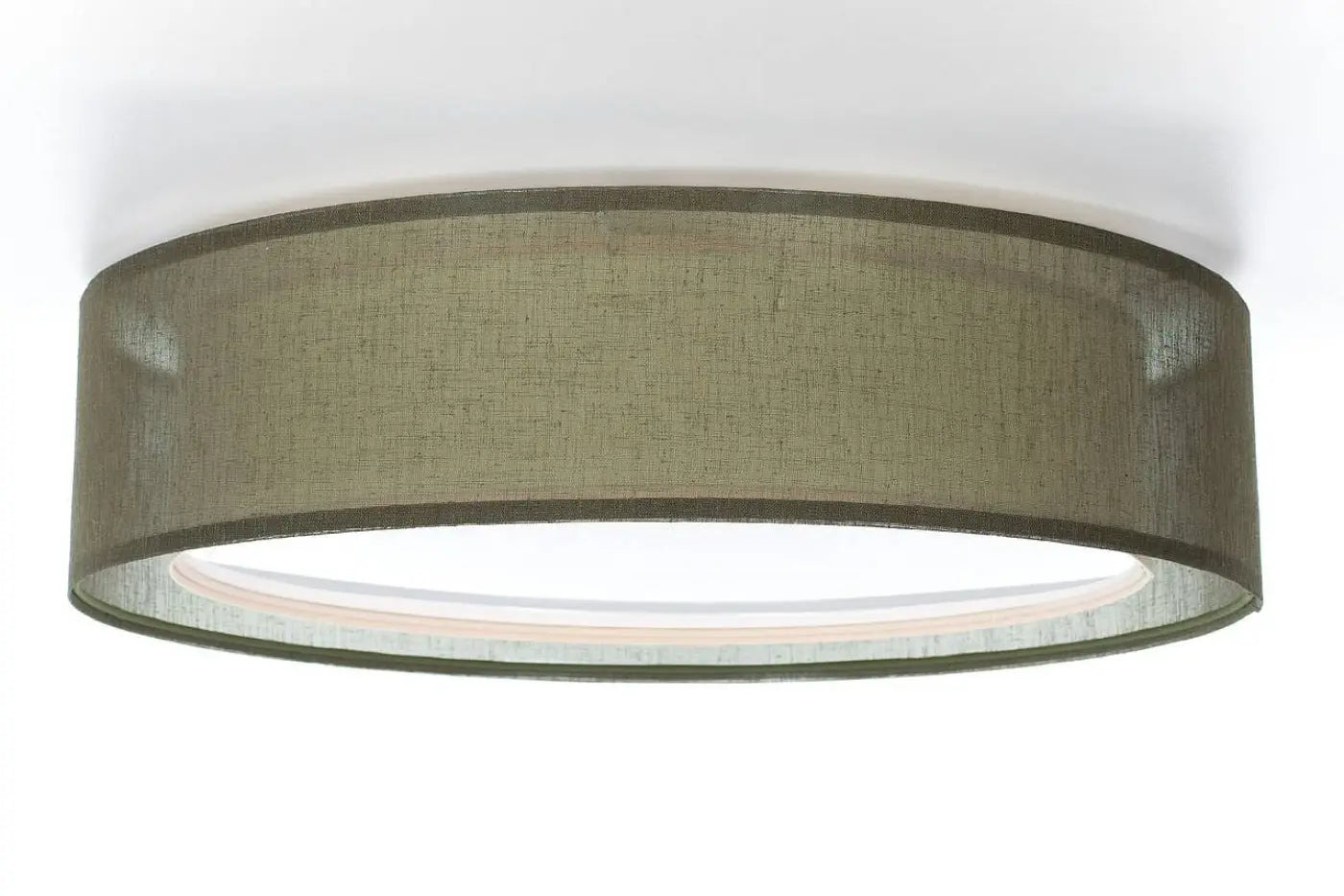 Luminaire Plafonnier Moderne en Tissu - Puro (Olive)