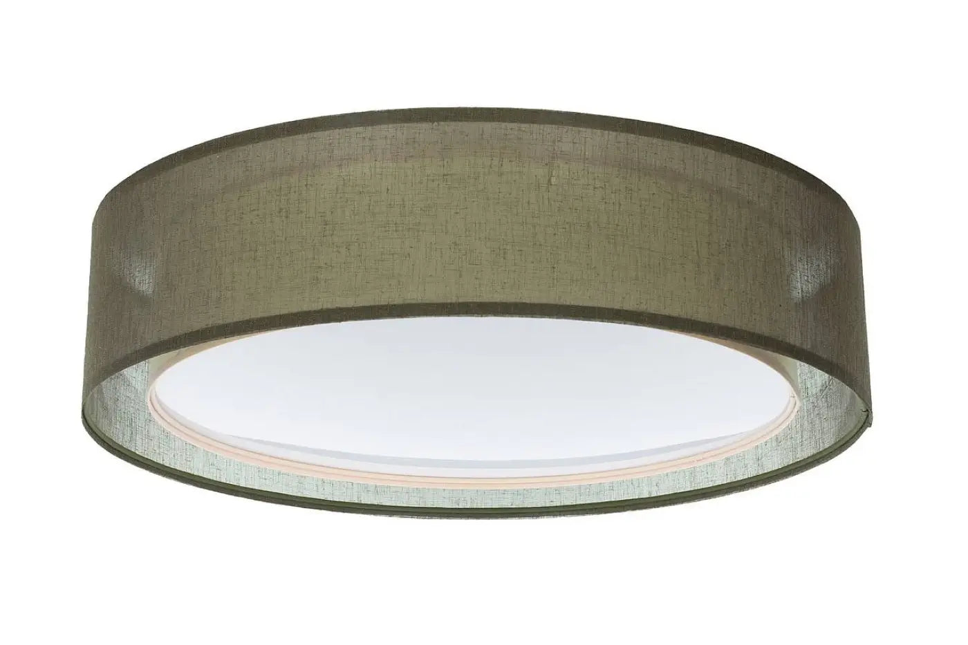 Luminaire Plafonnier Moderne en Tissu - Puro (Olive)