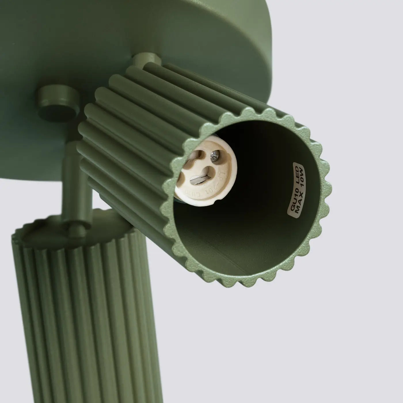 Luminaire Plafonnier Moderne - Karbon 3P (Vert Olive)
