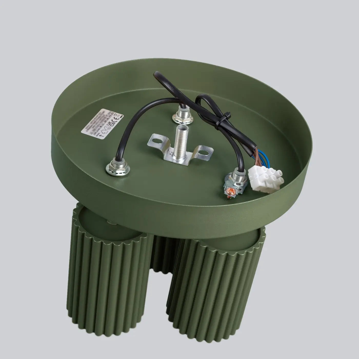 Luminaire Plafonnier Moderne - Karbon 3P (Vert Olive)