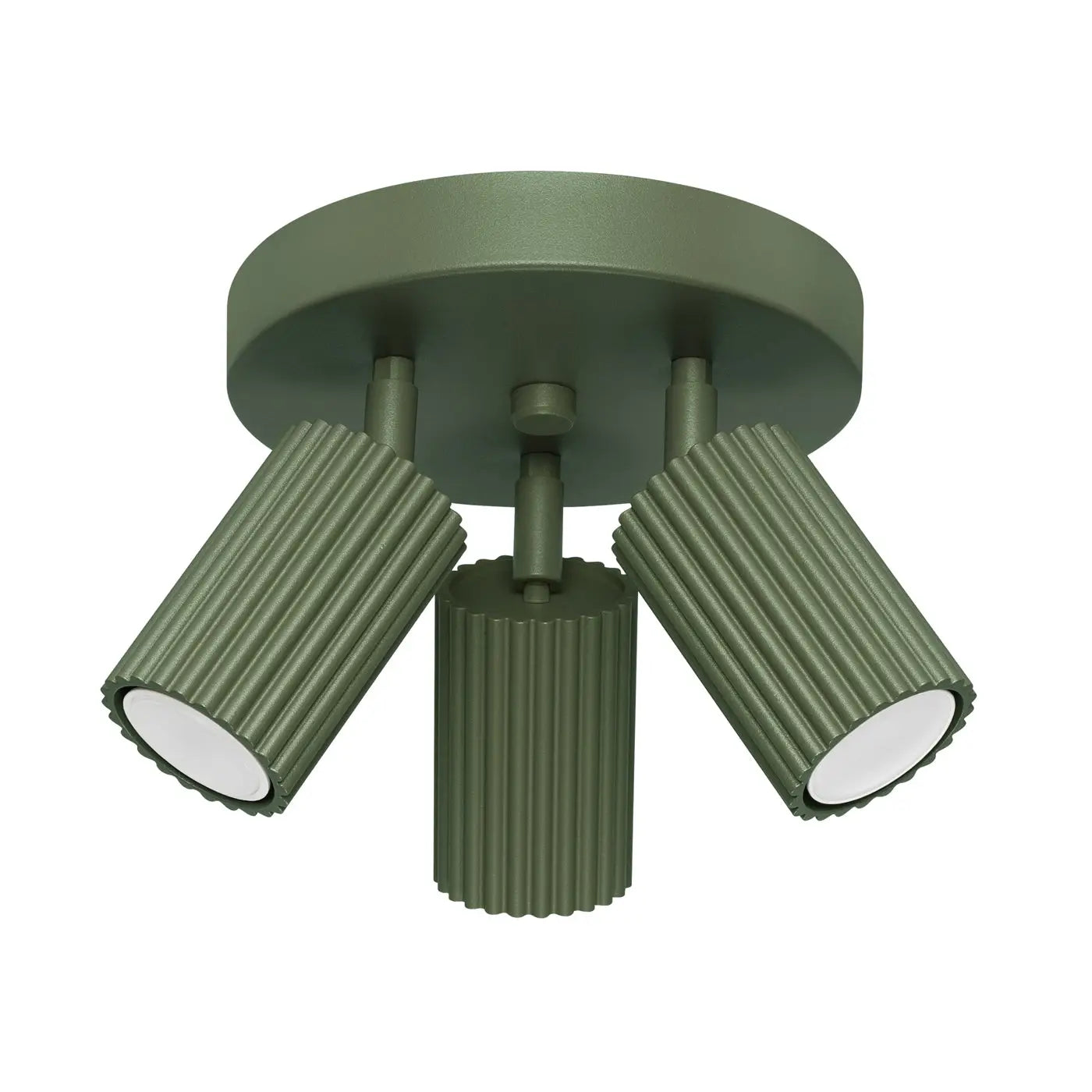 Luminaire Plafonnier Moderne - Karbon 3P (Vert Olive)
