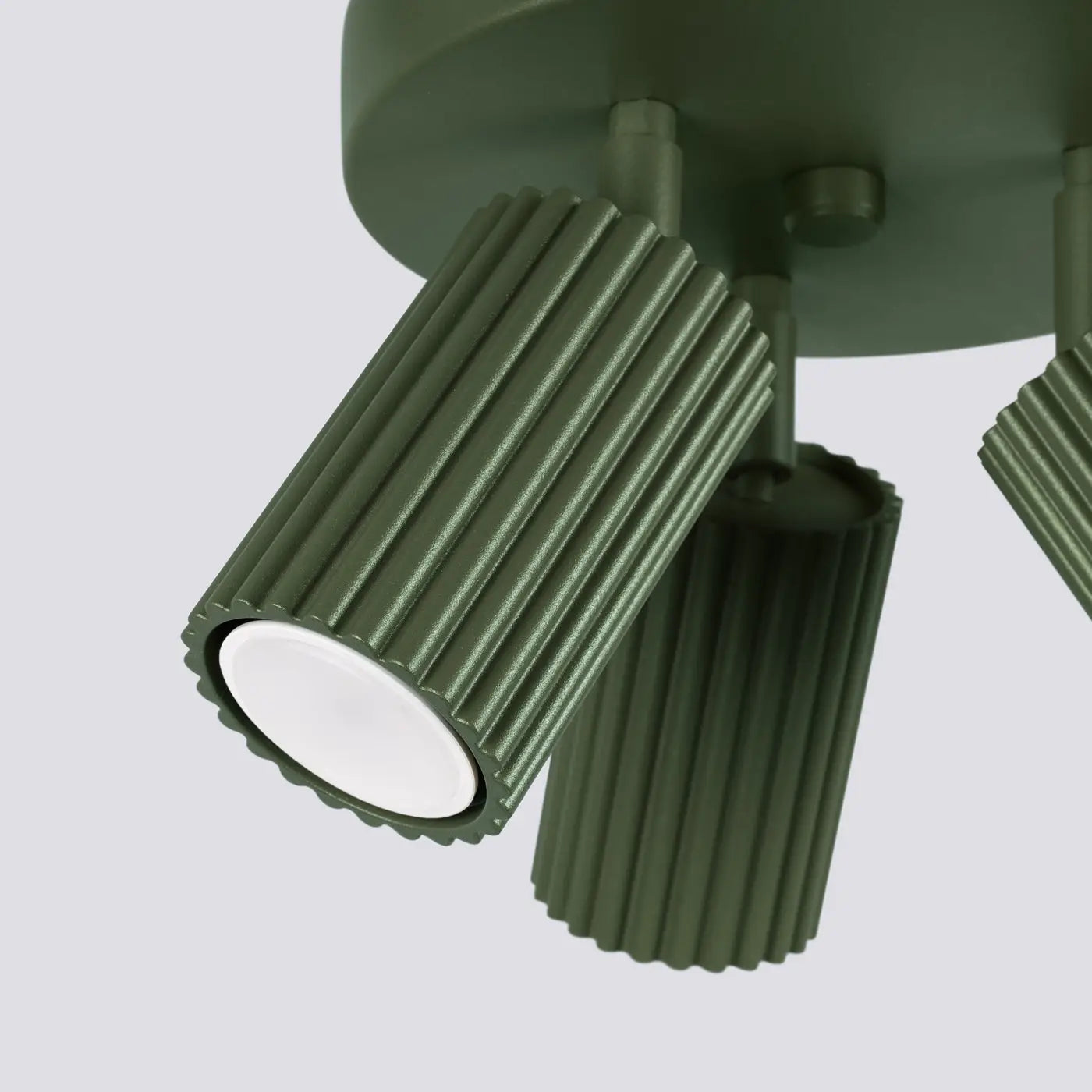Luminaire Plafonnier Moderne - Karbon 3P (Vert Olive)