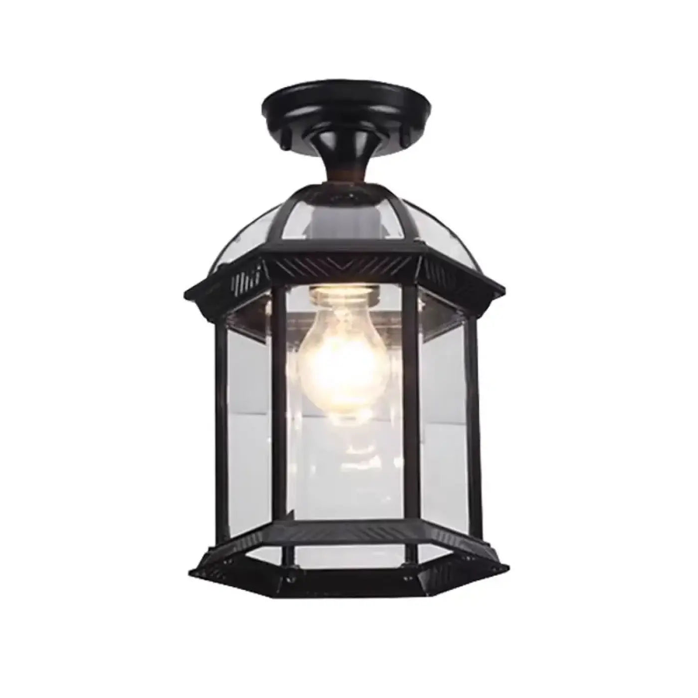 Luminaire Plafonnier Vintage en Metal - Kaguya