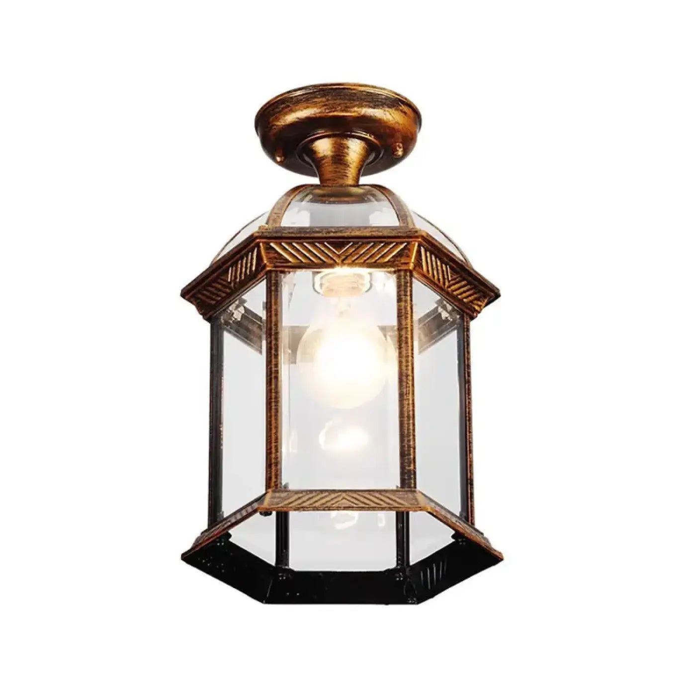 Luminaire Plafonnier Vintage en Metal - Kaguya