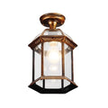 Luminaire Plafonnier Vintage en Metal - Kaguya