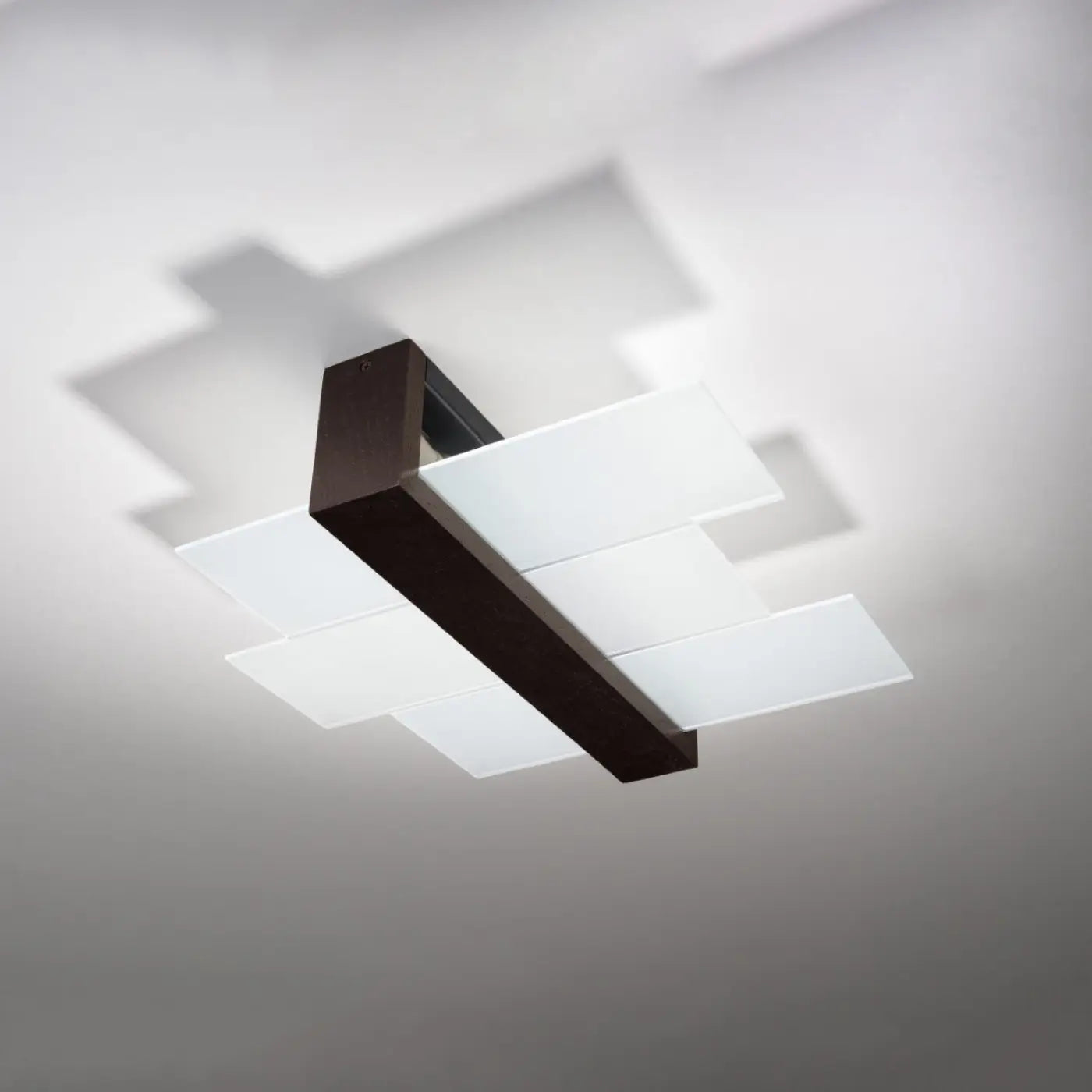 Luminaire Plafonnier Design en Bois - Feniks 2 (Wenge)