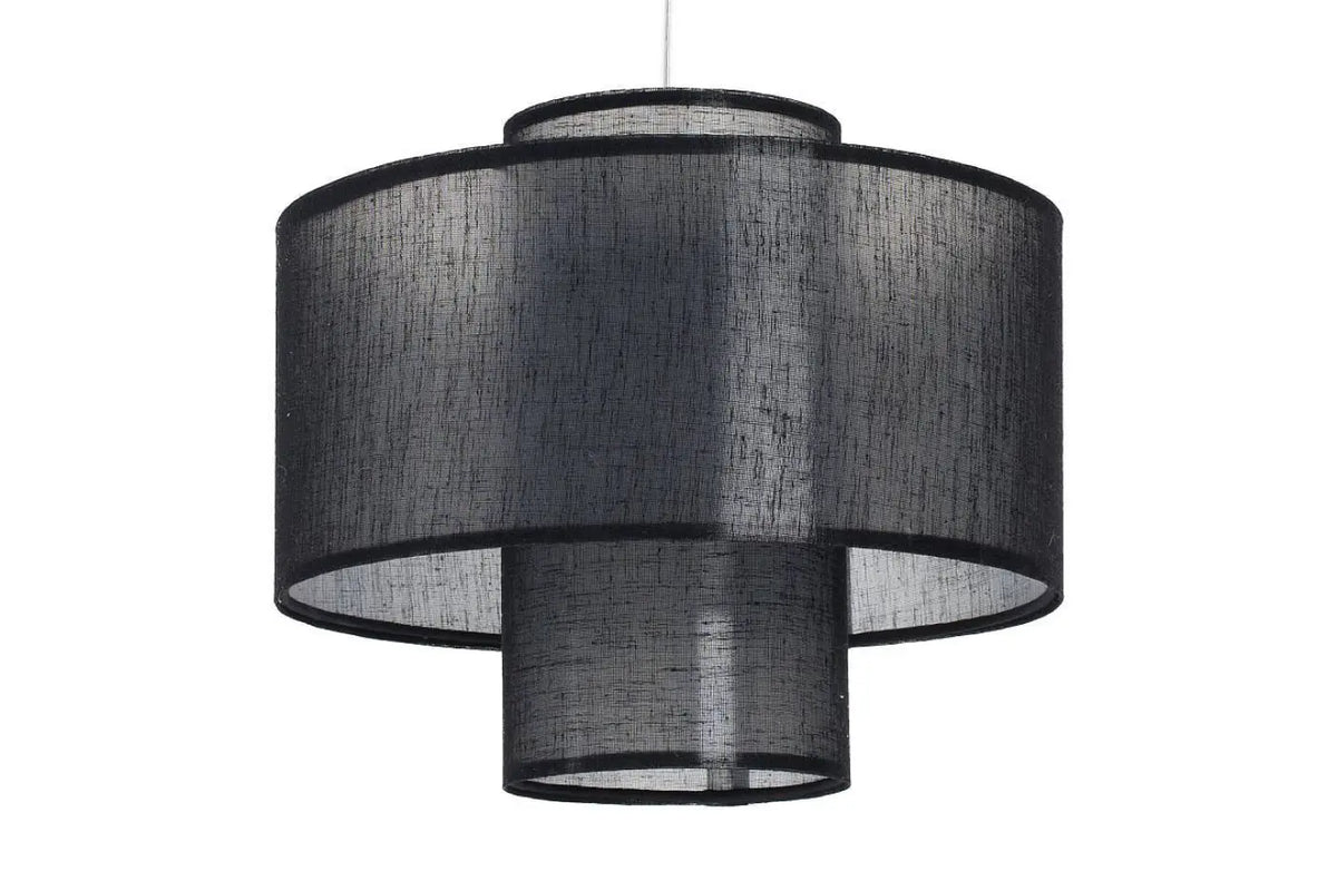Suspension Luminaire Elegant - Twin (Noir)