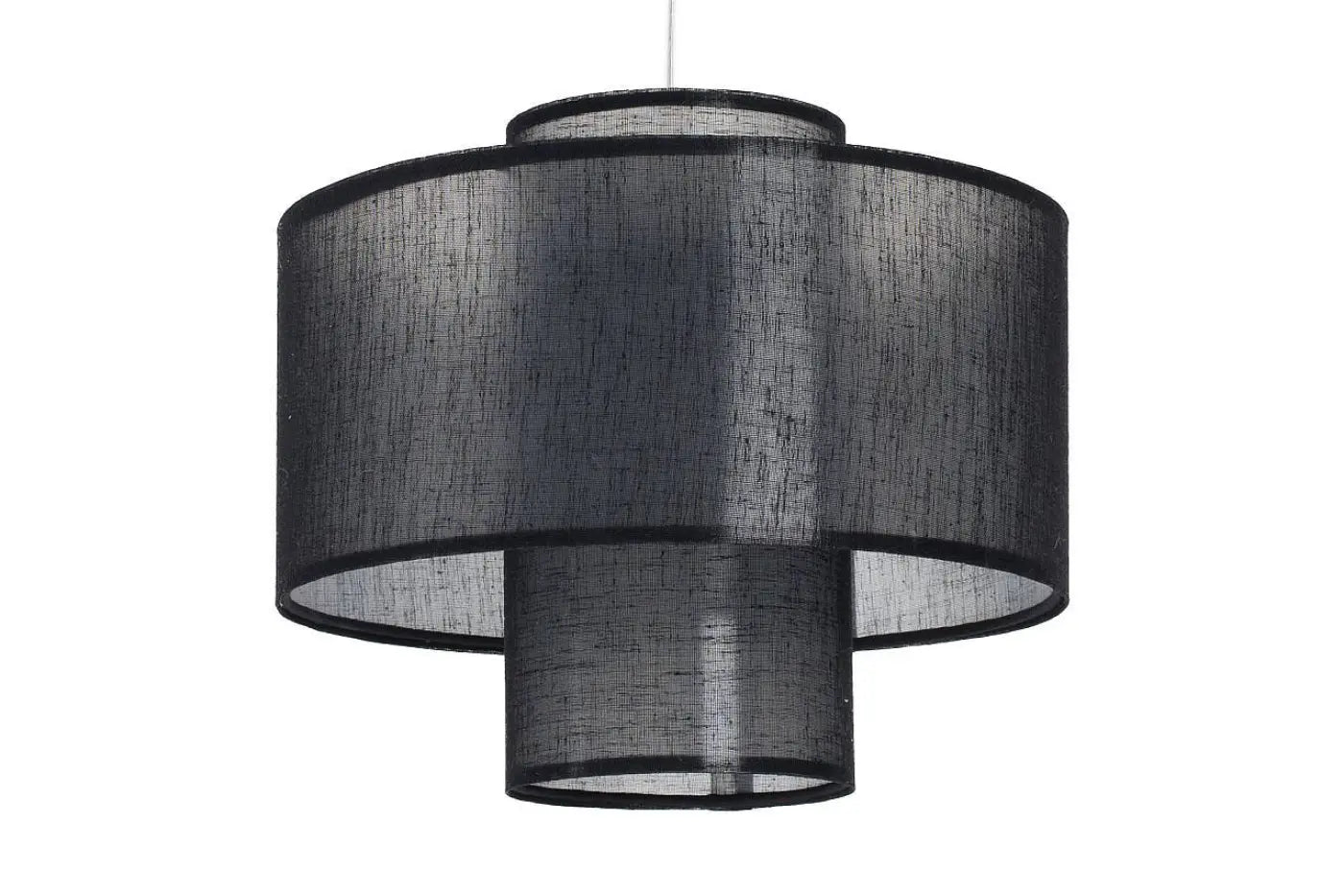Suspension Luminaire Elegant - Twin (Noir)