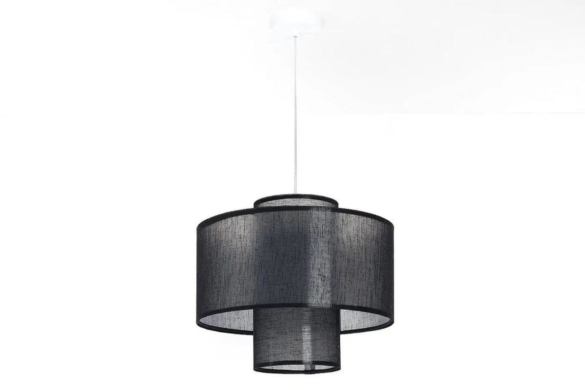 Suspension Luminaire Elegant - Twin (Noir)
