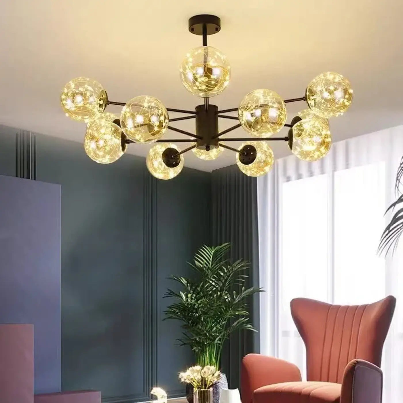 Suspension Luminaire Moderne en Verre - Andrel