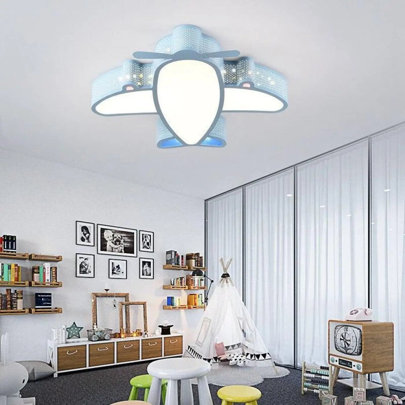 Luminaire Plafonnier - Avion