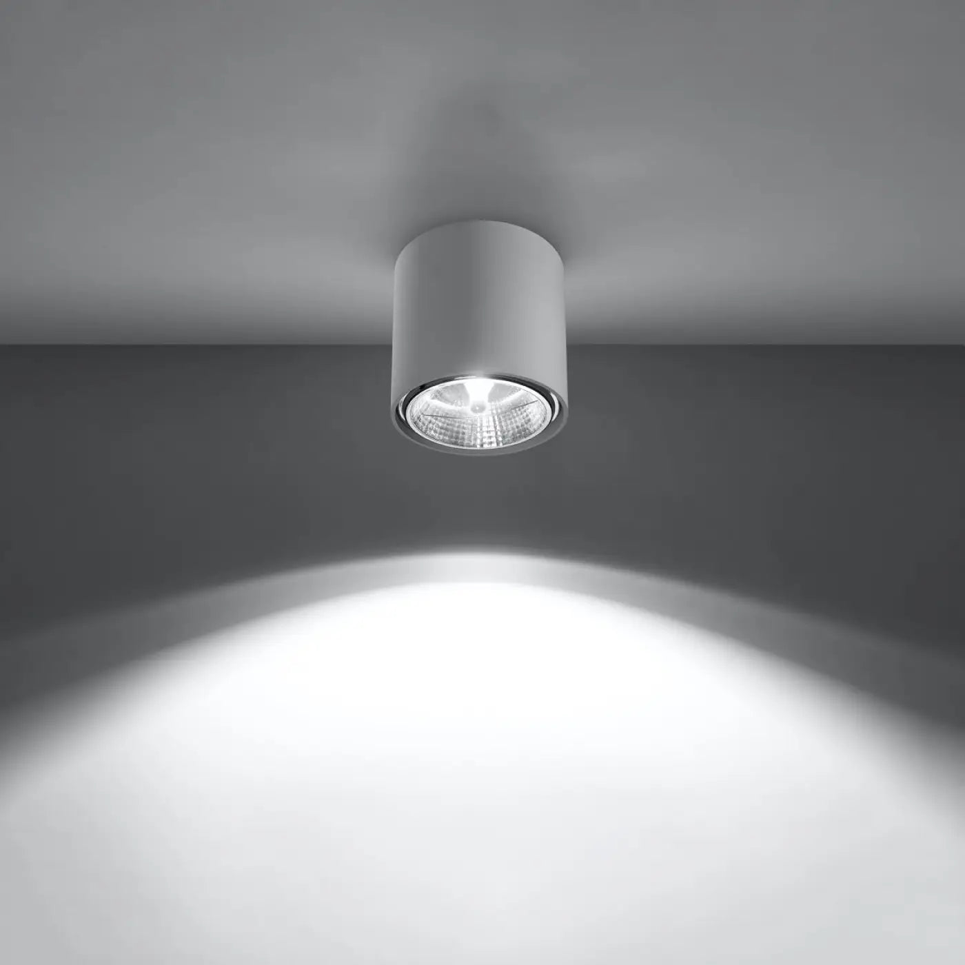 Plafonnier Minimaliste - Tiube (Blanc)