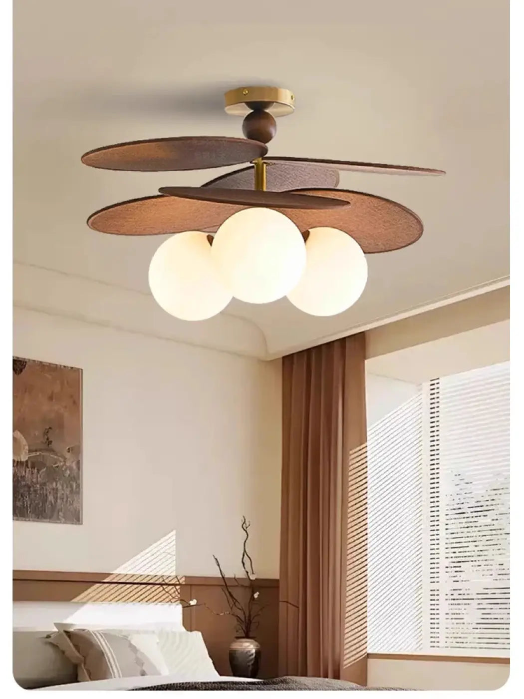 Suspension Luminaire Design en Bois - Bosi