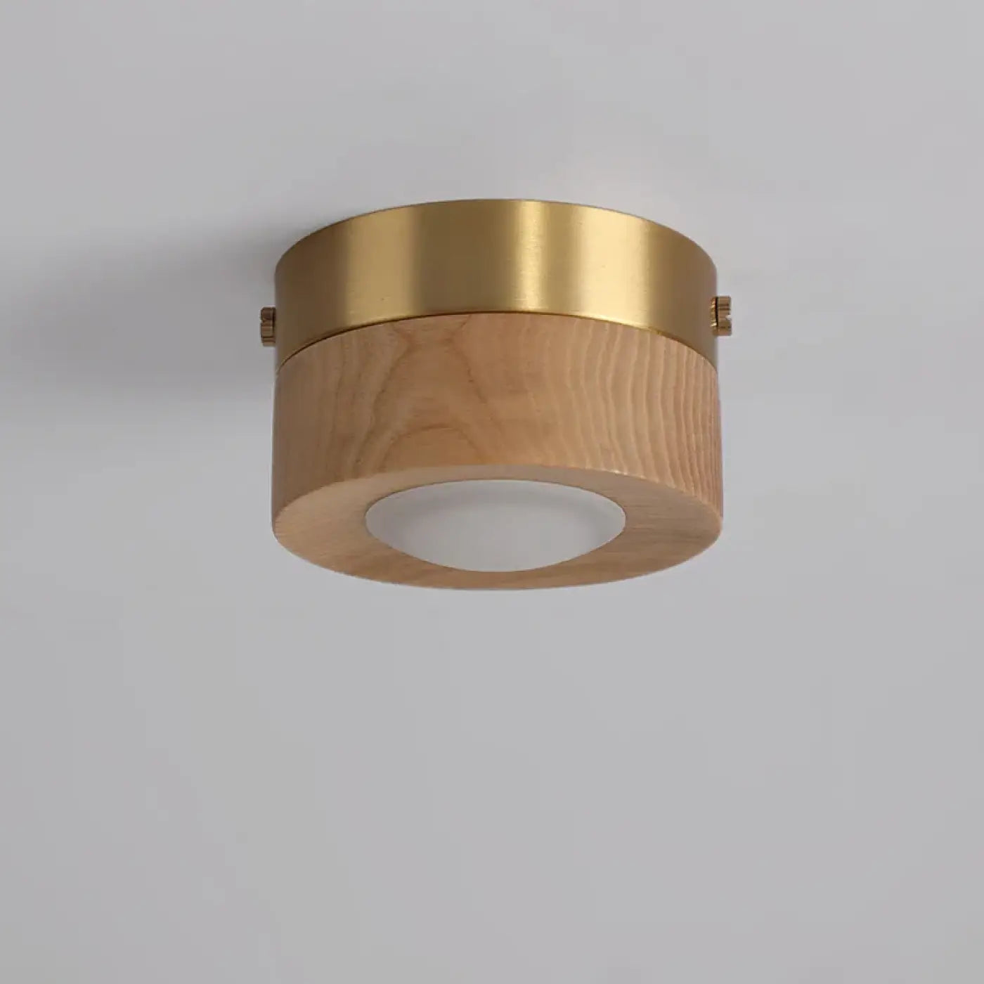 Plafonnier Luminaire Minimaliste en Bois - Milan