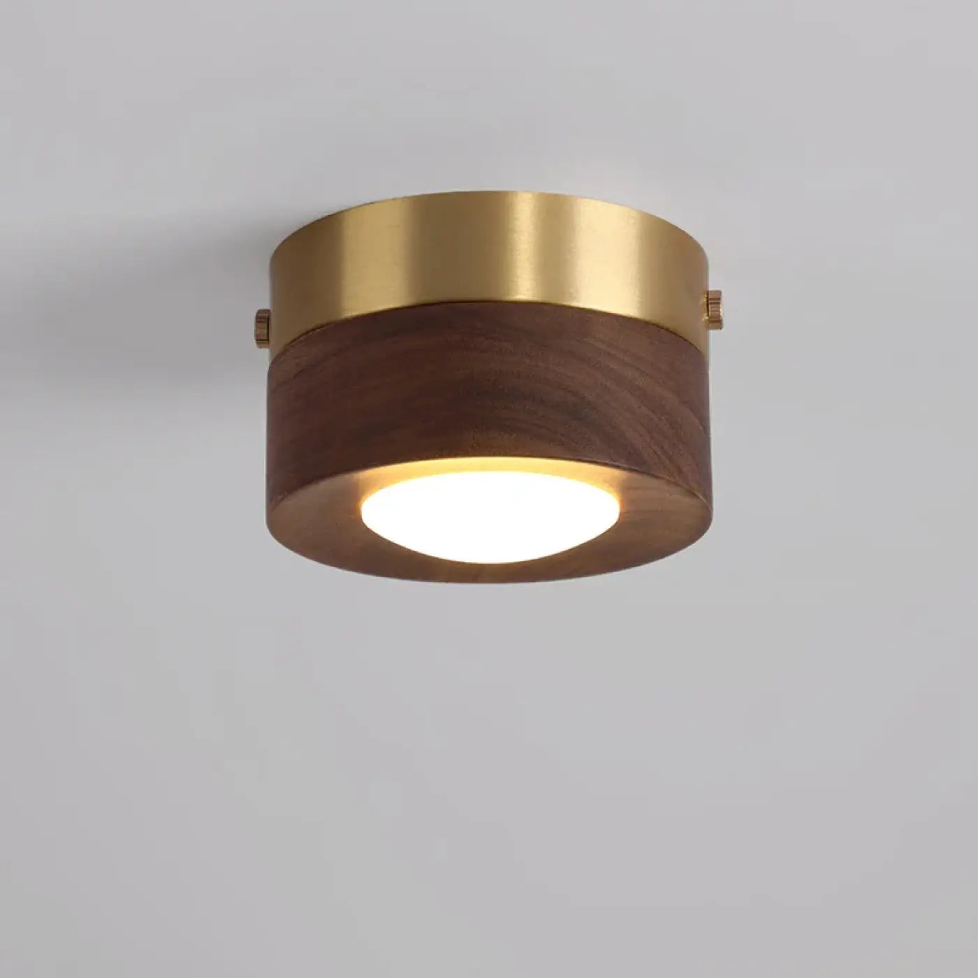 Plafonnier Luminaire Minimaliste en Bois - Milan