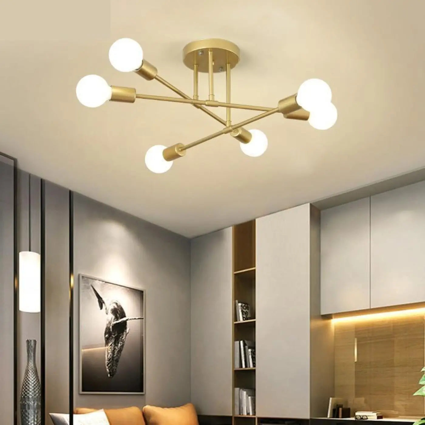 Luminaire Plafonnier en Verre - Satara
