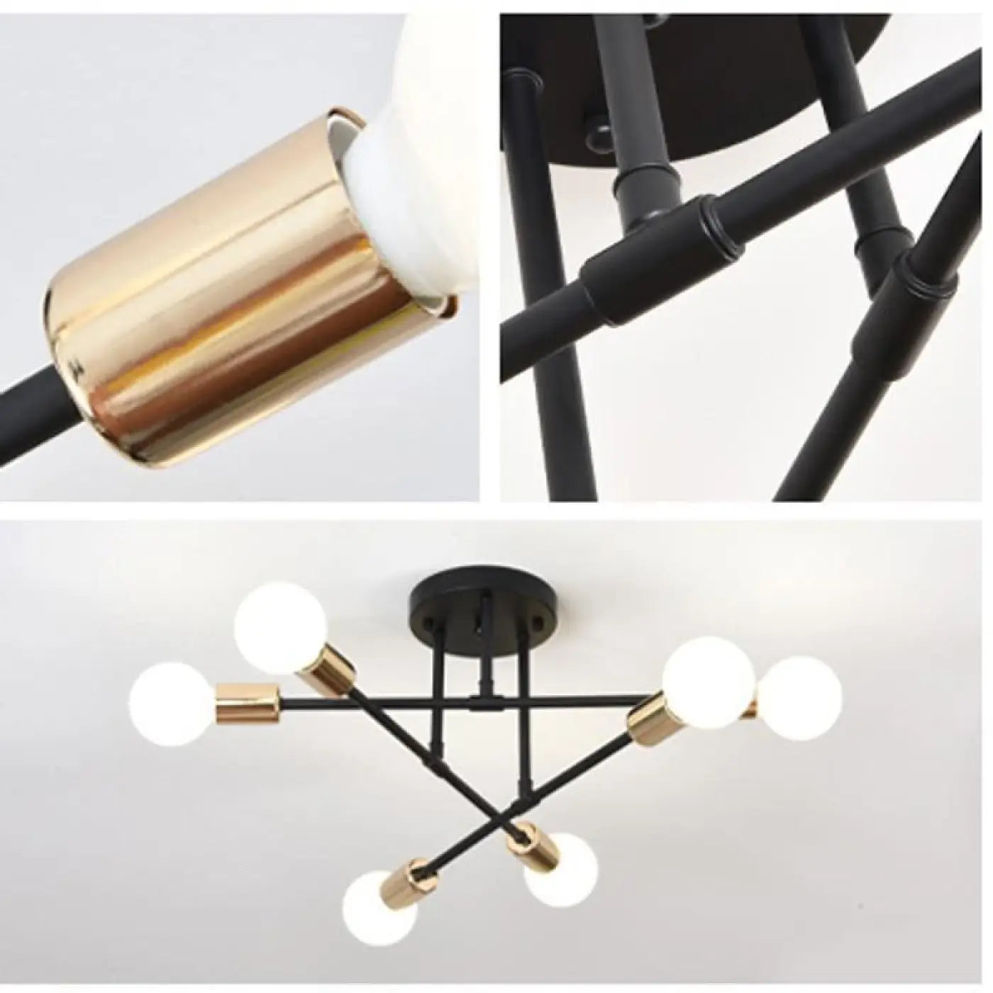 Luminaire Plafonnier en Verre - Satara