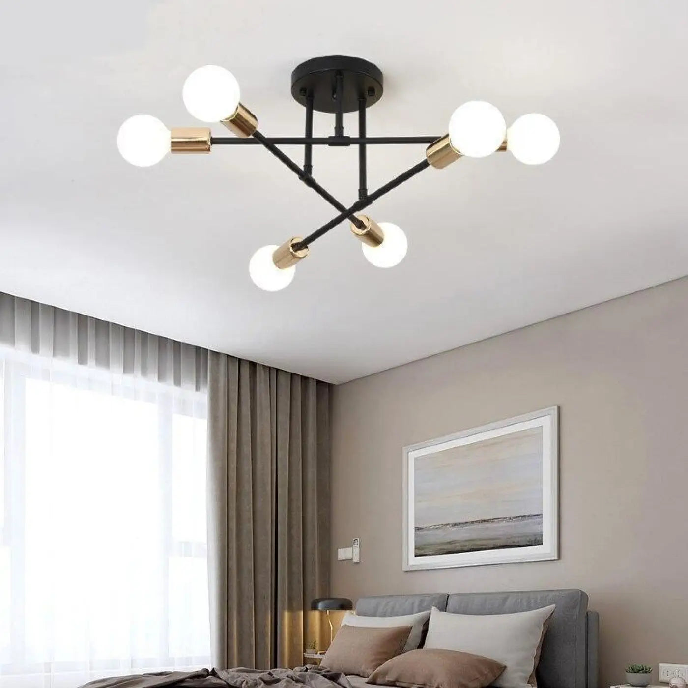 Luminaire Plafonnier en Verre - Satara