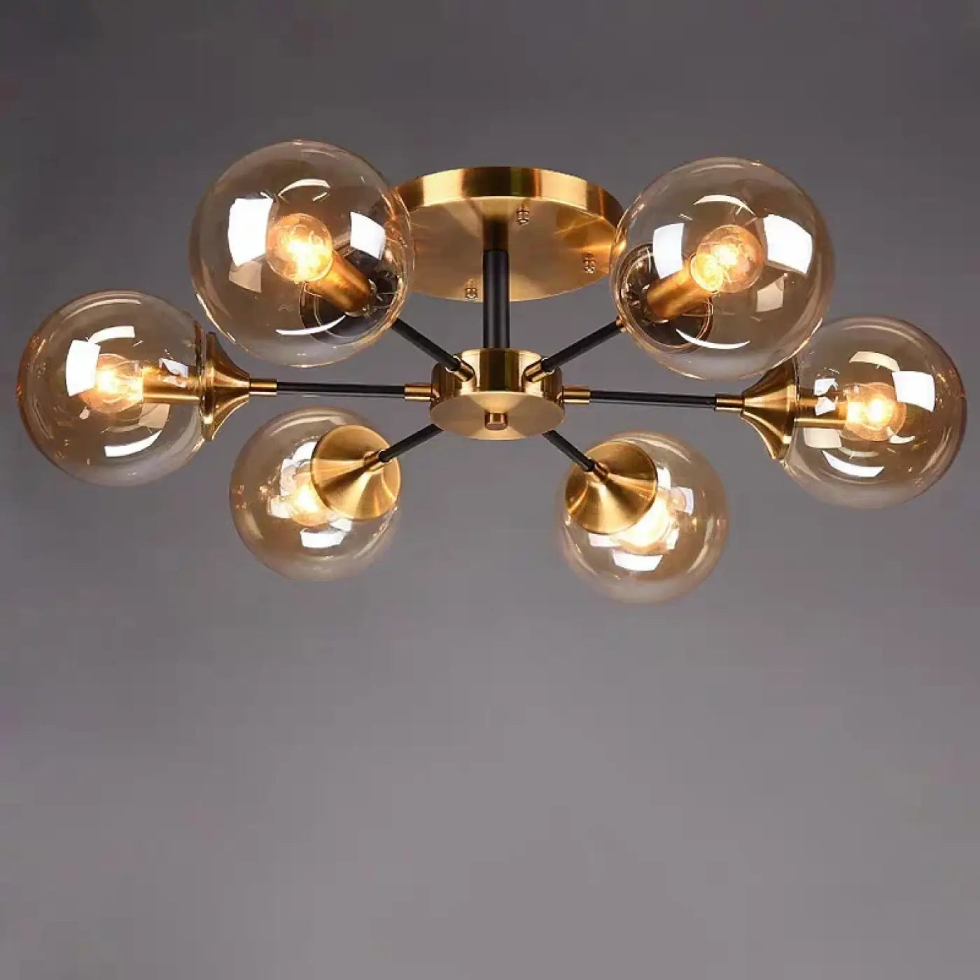 Luminaire Plafonnier Chic en Metal - Ambrina