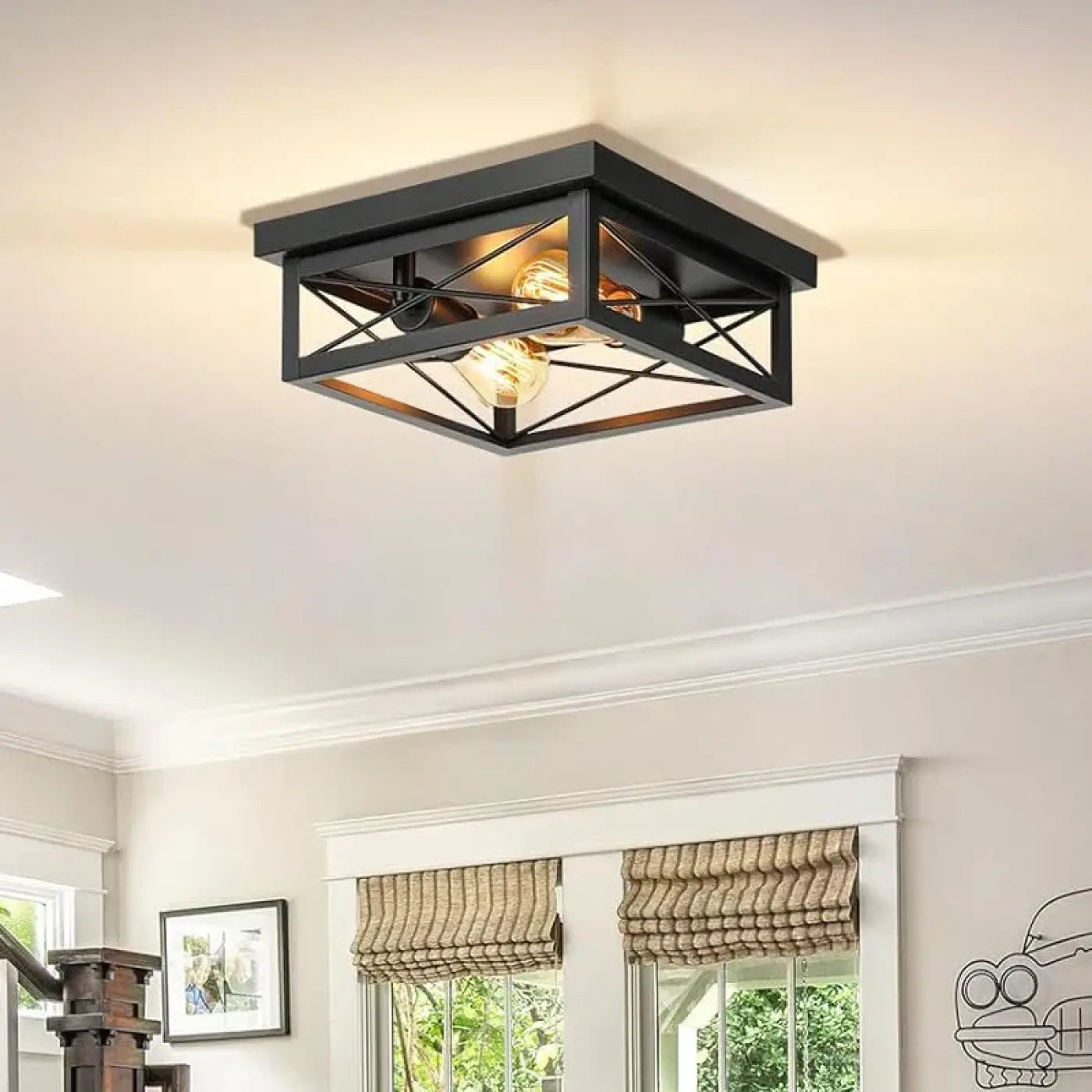 Luminaire Plafonnier Industriel - Capare