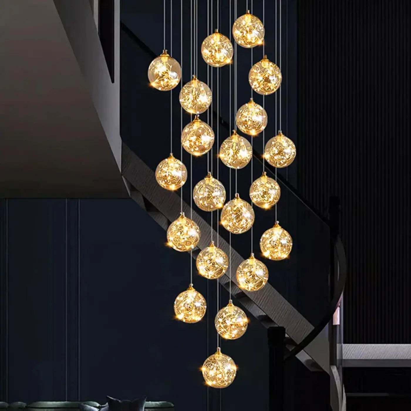 Suspension Luminaire Moderne - Cascade