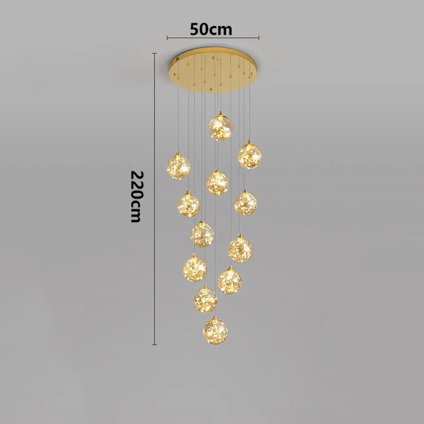 Suspension Luminaire Moderne - Cascade