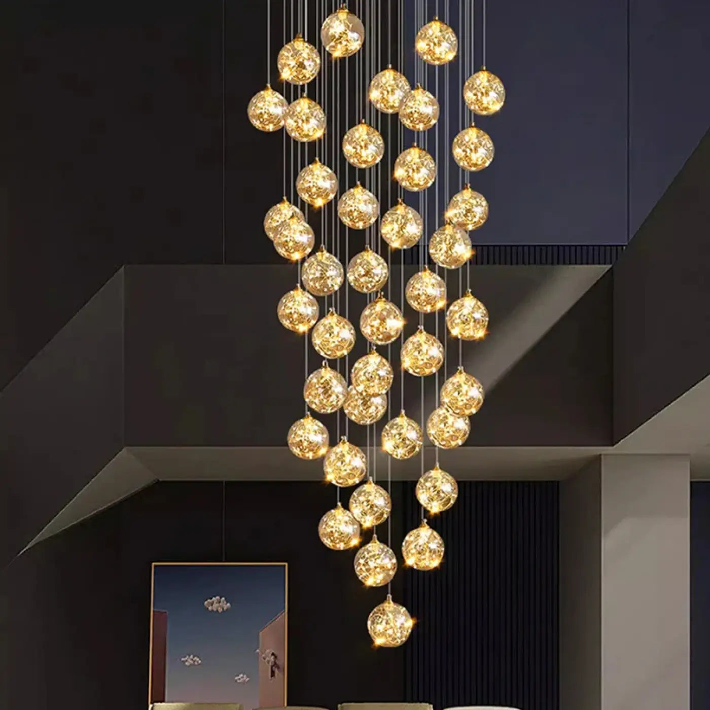 Suspension Luminaire Moderne - Cascade