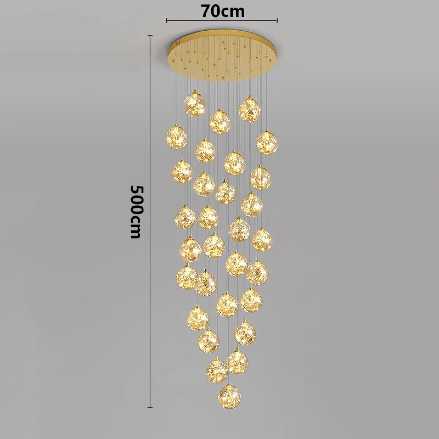 Suspension Luminaire Moderne - Cascade