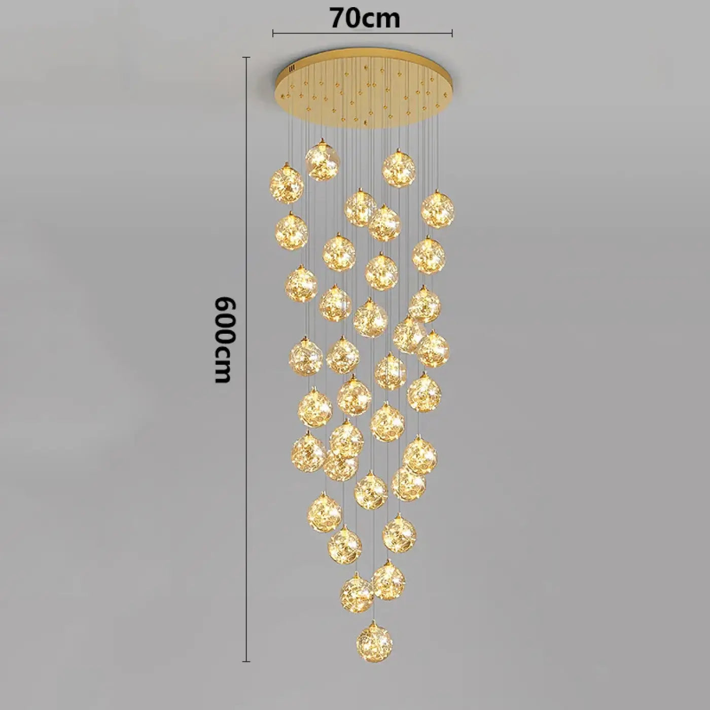 Suspension Luminaire Moderne - Cascade