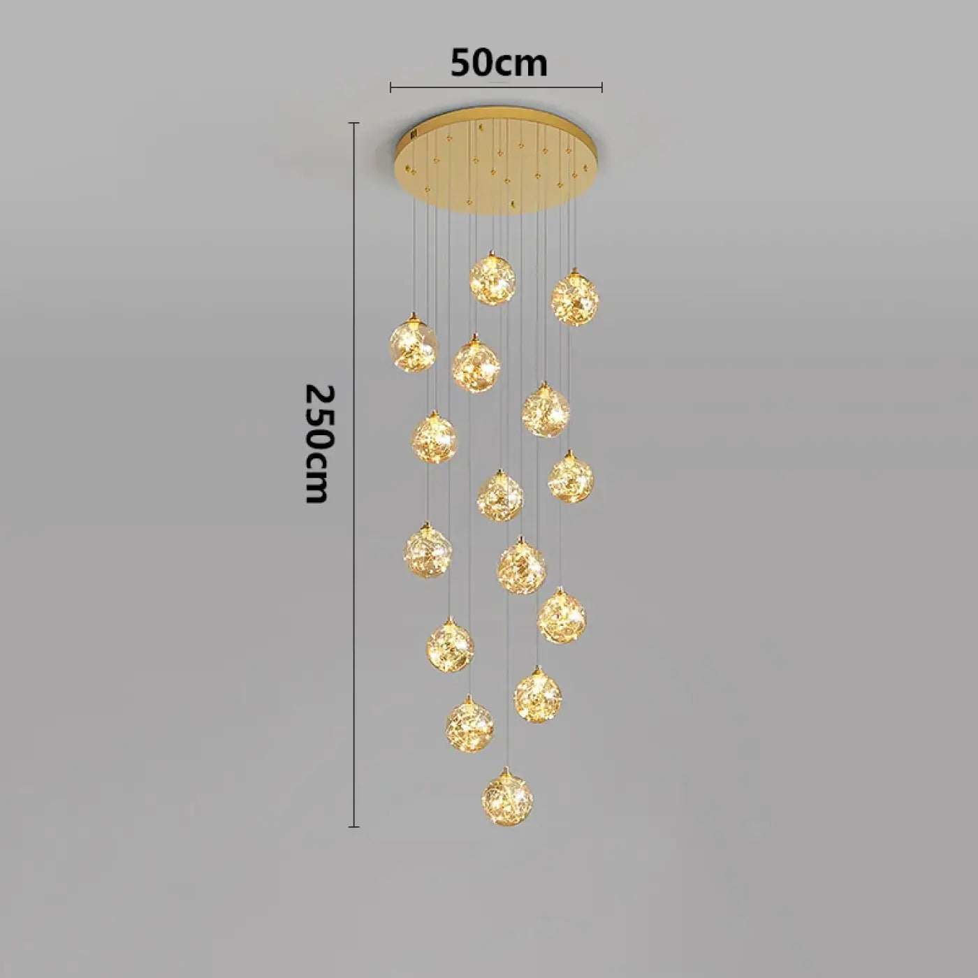 Suspension Luminaire Moderne - Cascade