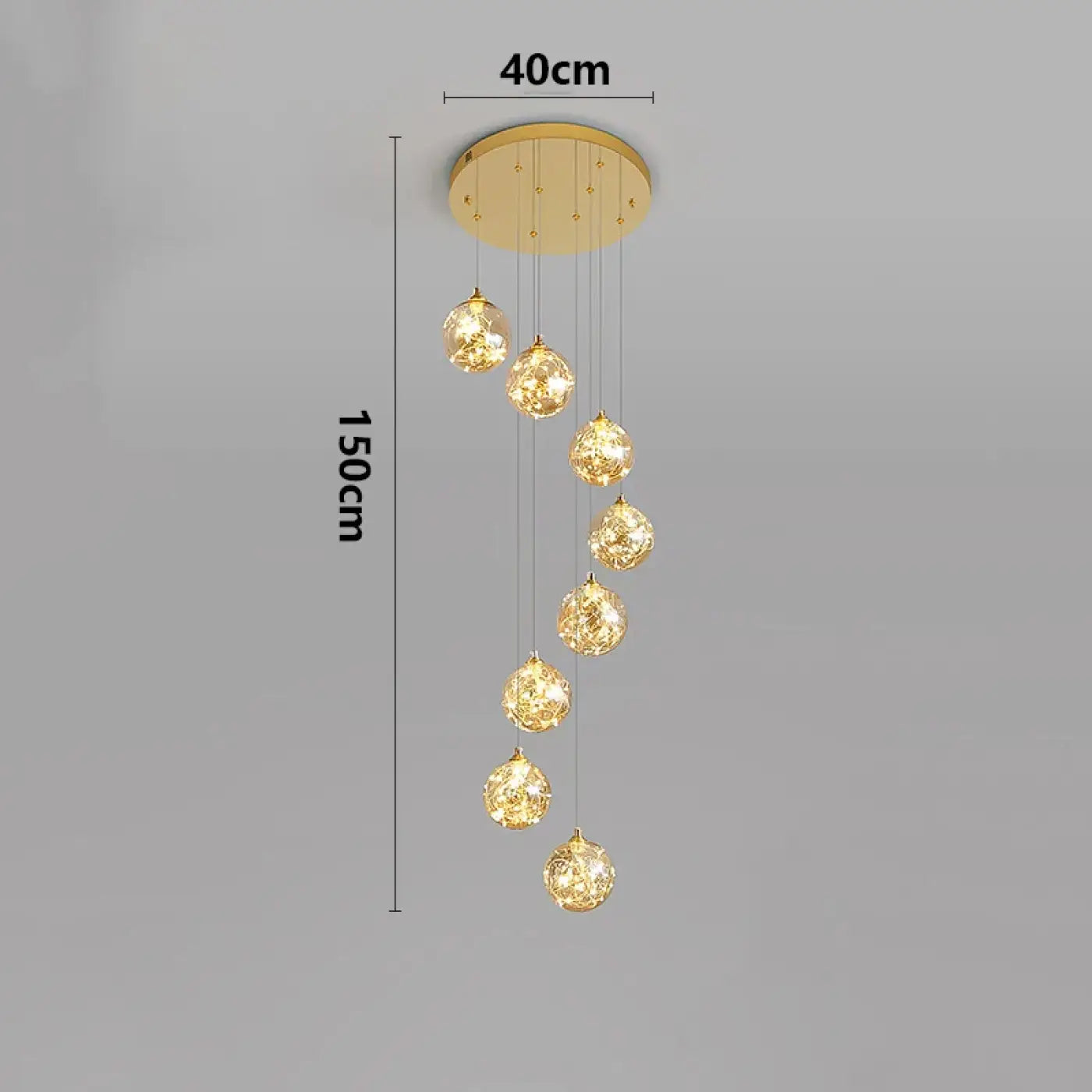 Suspension Luminaire Moderne - Cascade