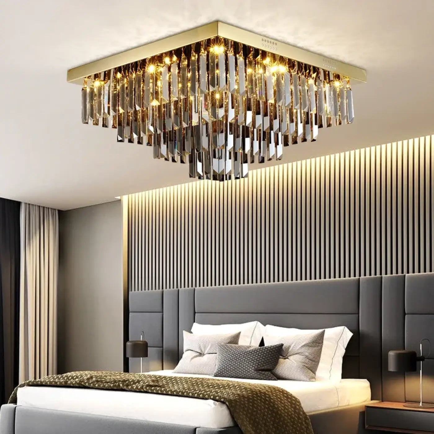 Luminaire Plafonnier Design en Cristal - Tincelani