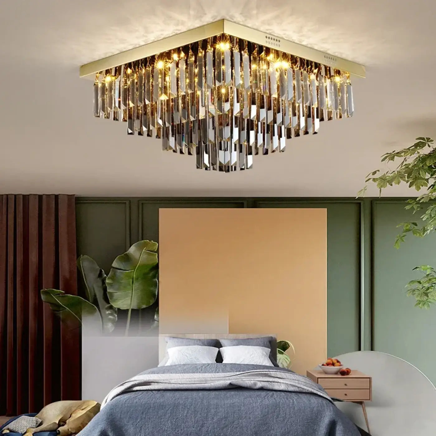 Luminaire Plafonnier Design en Cristal - Tincelani