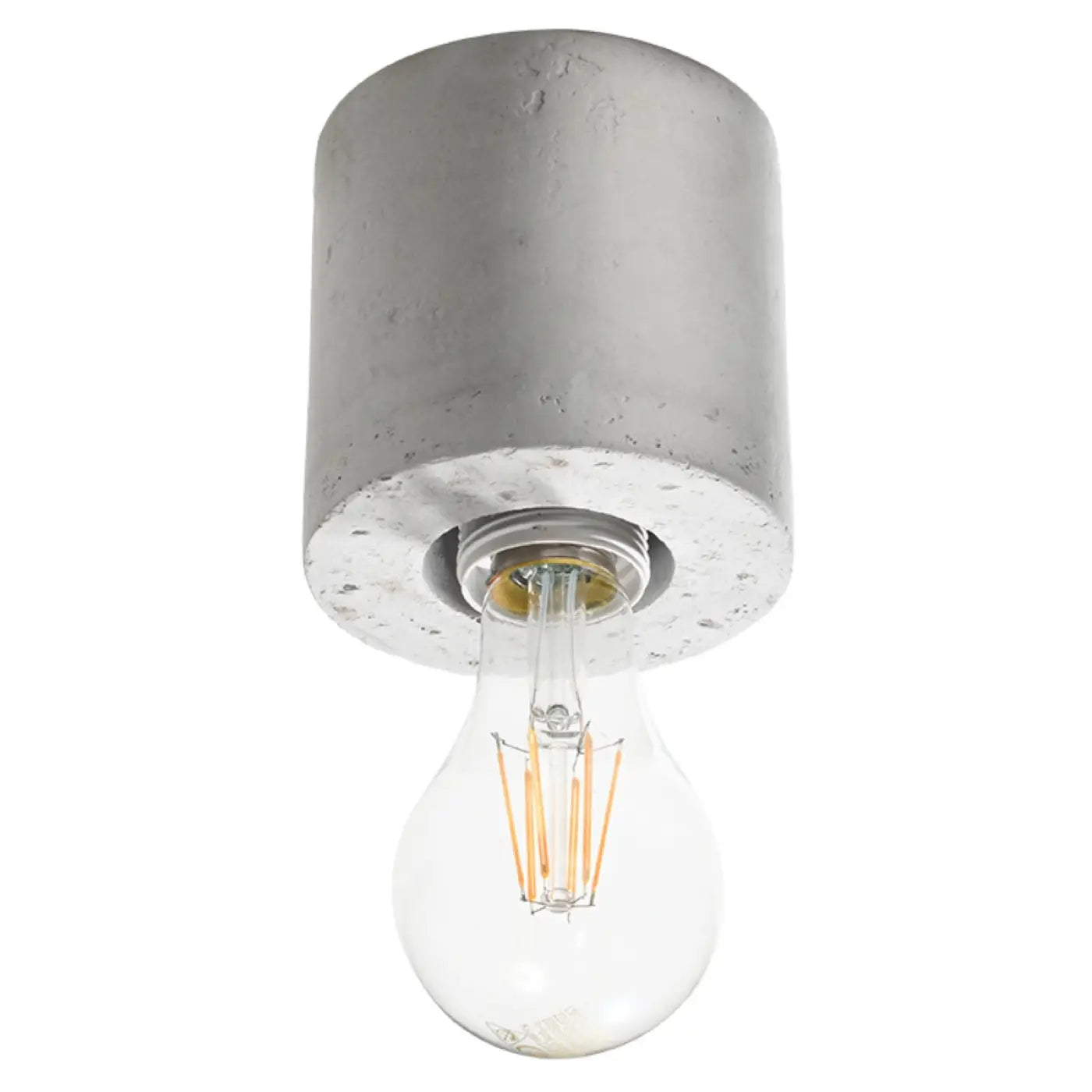 Luminaire Plafonnier Industriel - Salgado (Béton)