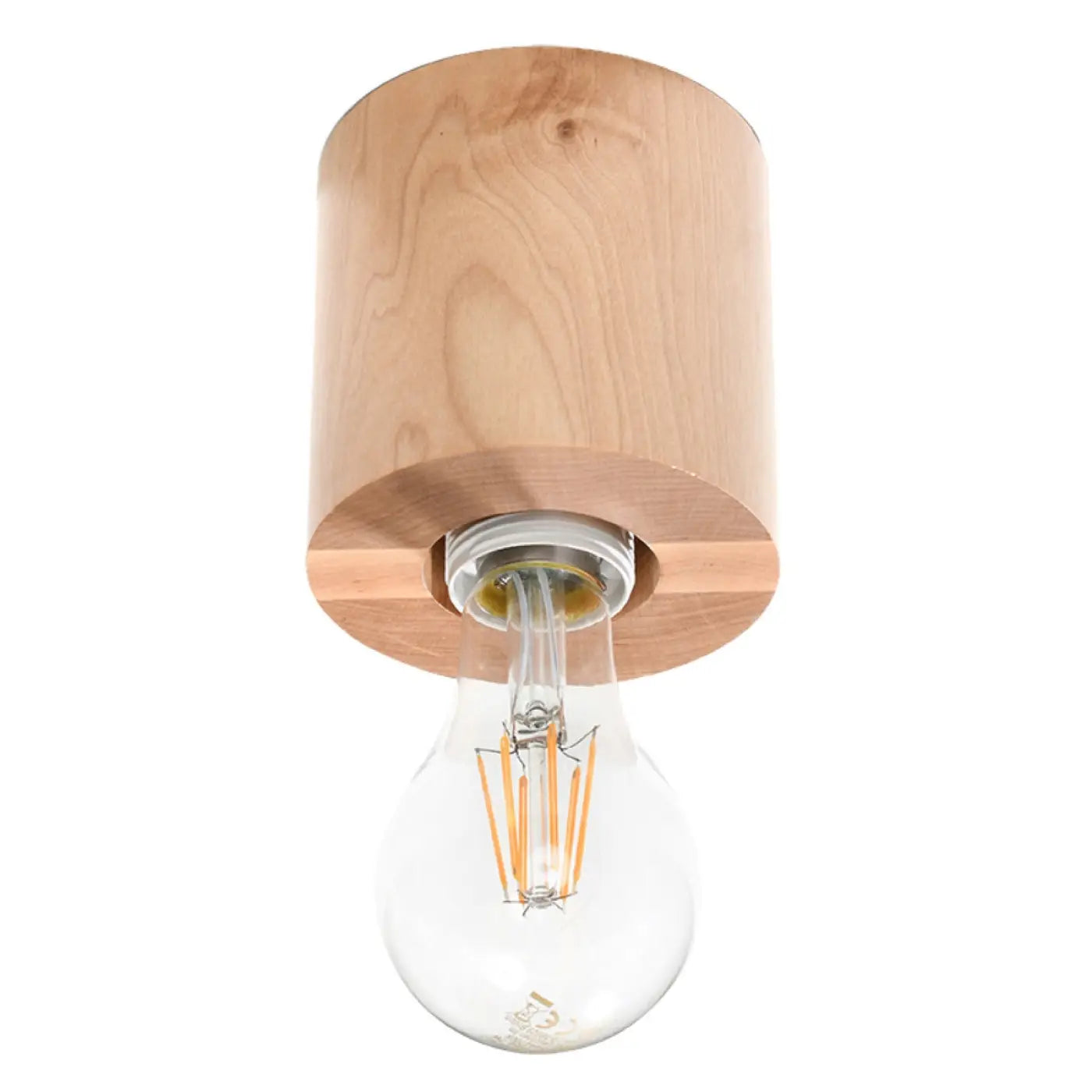 Luminaire Plafonnier Design en Bois - Salgado (Bois Naturel)