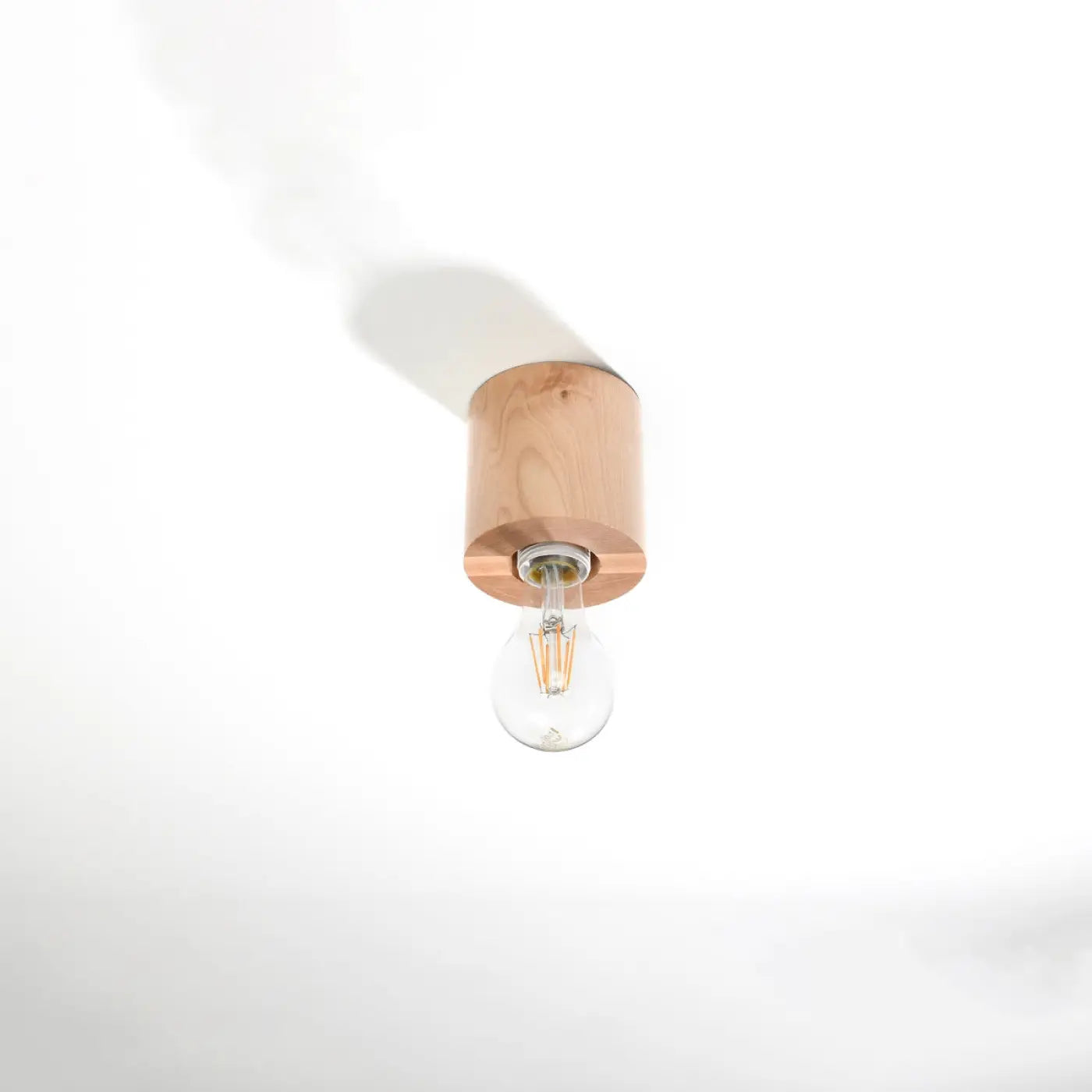 Luminaire Plafonnier Design en Bois - Salgado (Bois Naturel)