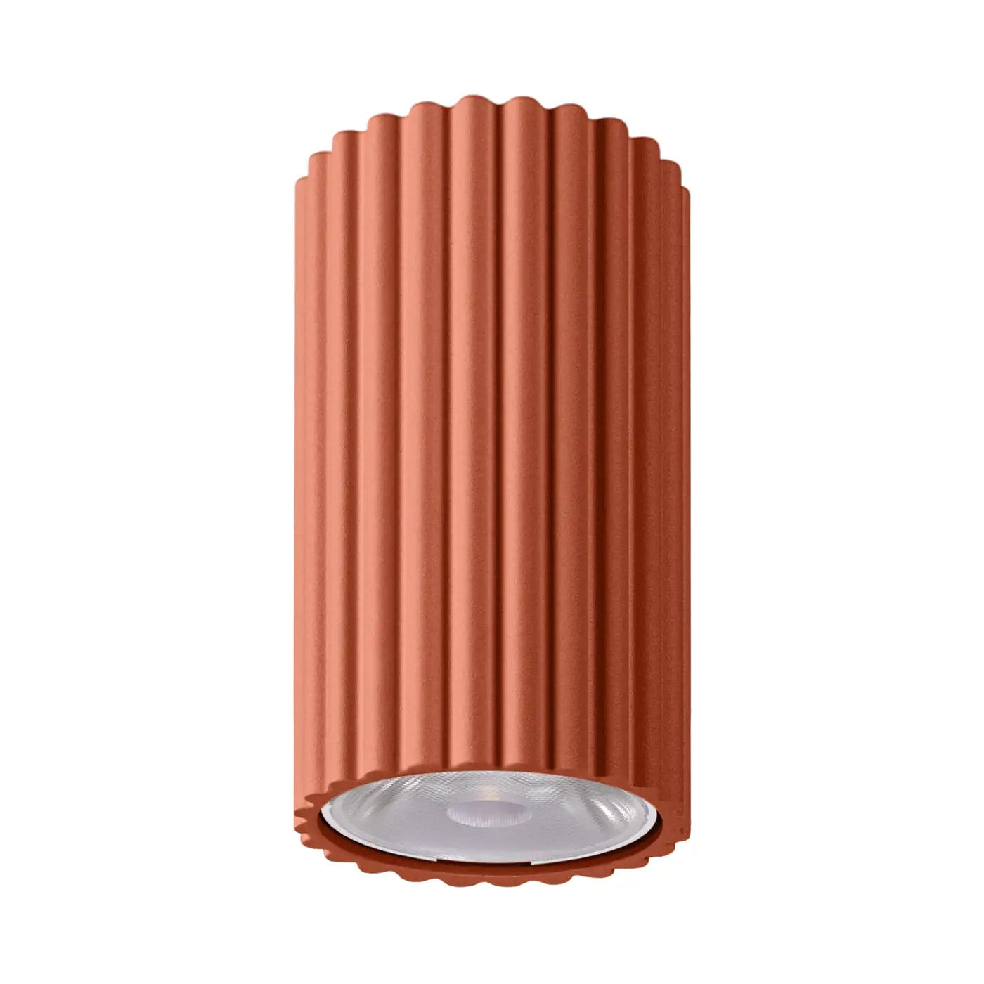 Luminaire Plafonnier Design - Ivar (Rouge Ochra) Led 3000K