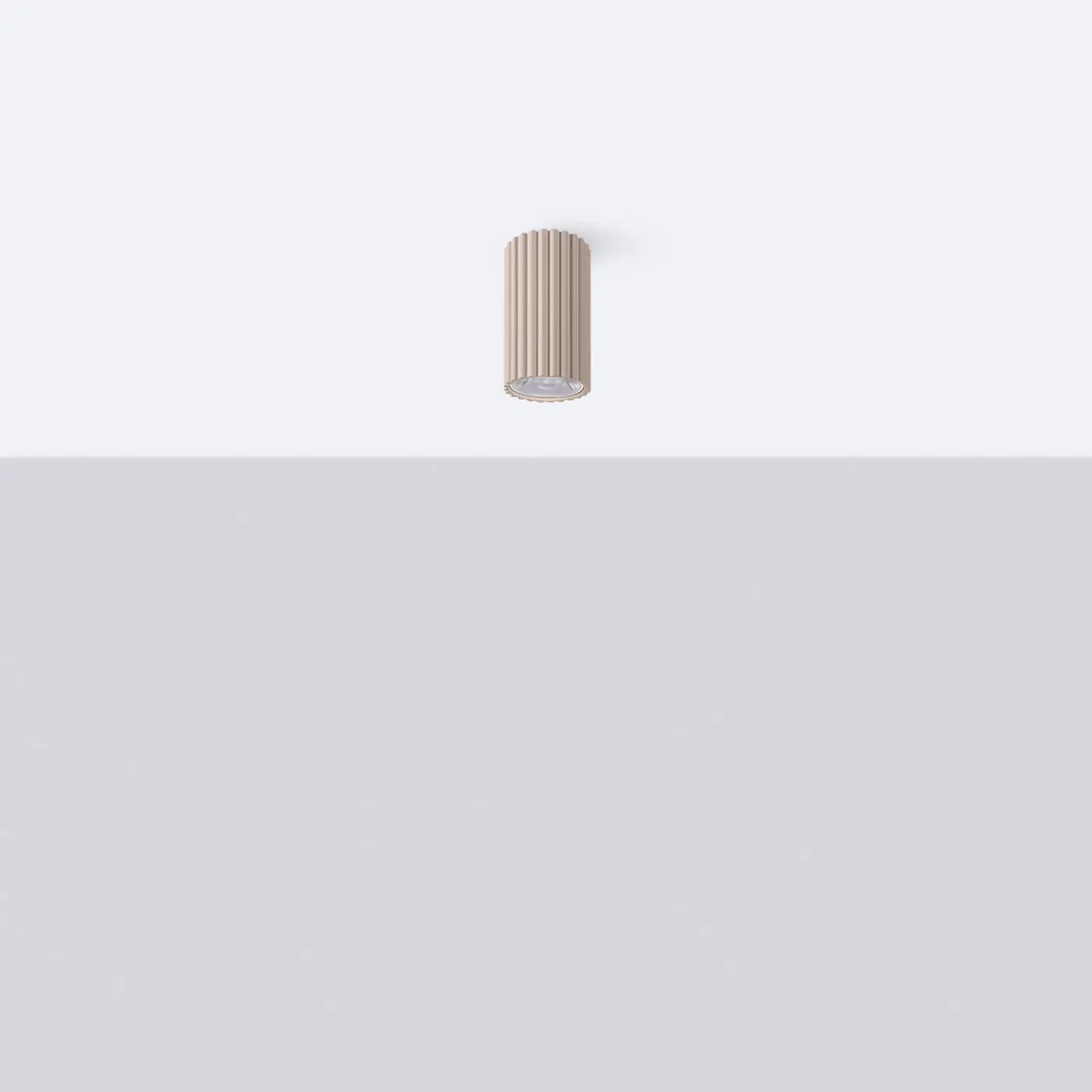 Luminaire Plafonnier - Ivar (Taupe) Led 3000K