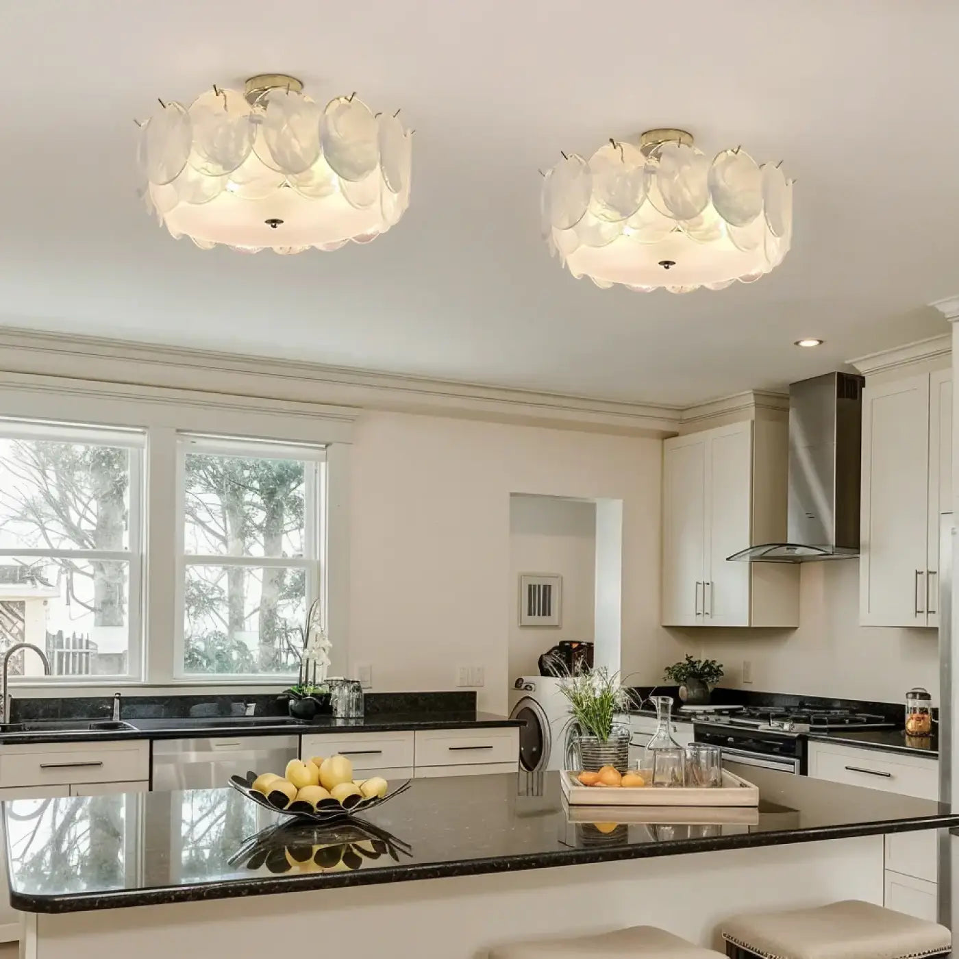 Luminaire Plafonnier en Verre - Abalone
