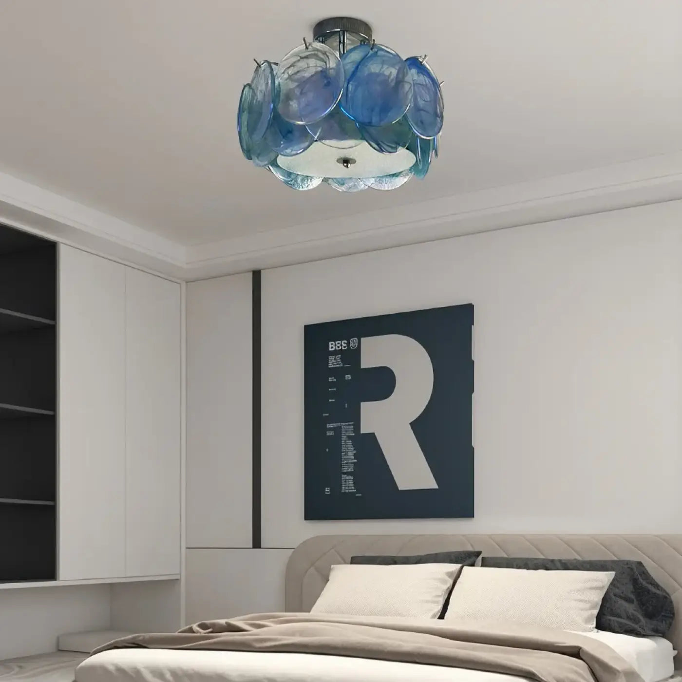 Luminaire Plafonnier en Verre - Abalone