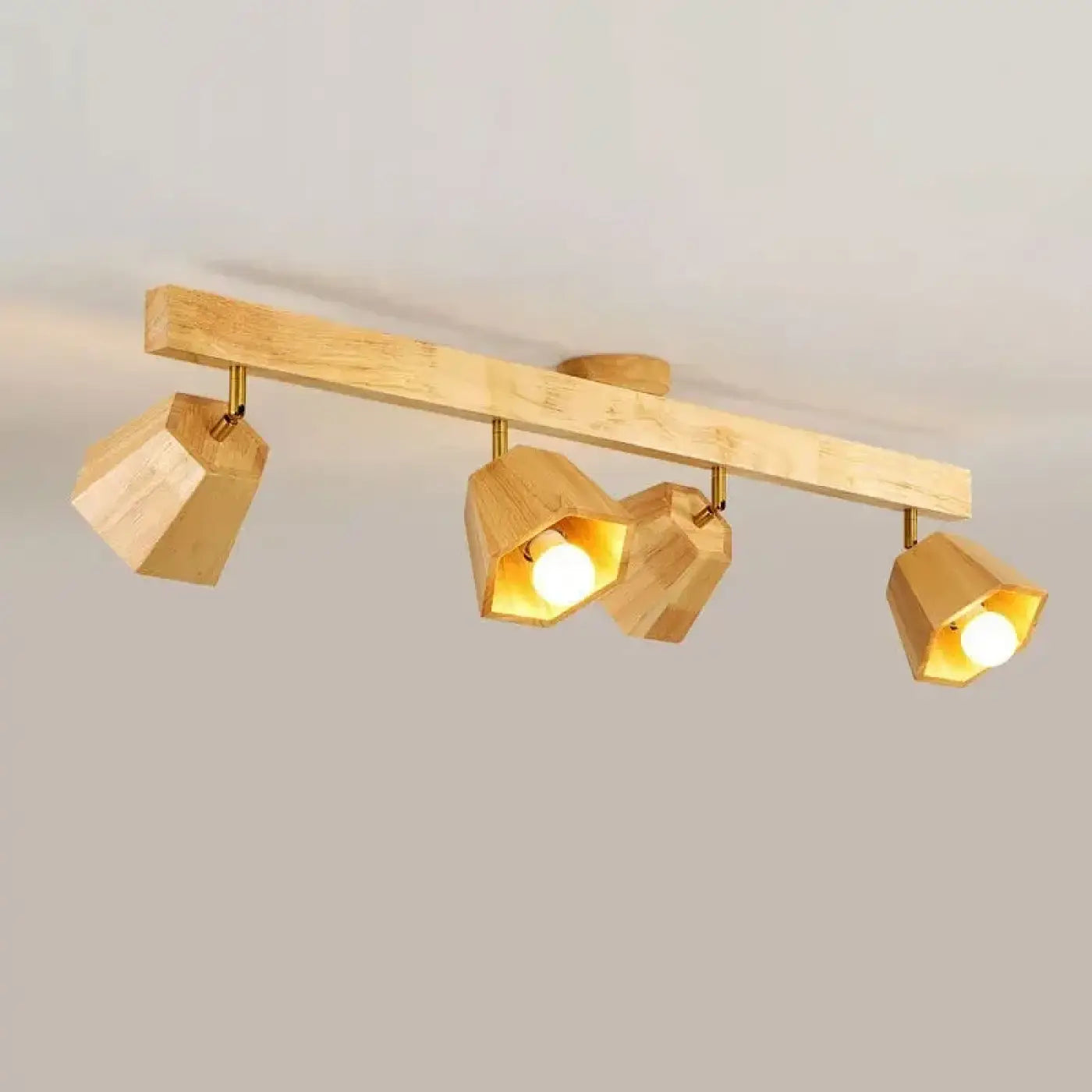 Luminaire Plafonnier Design en Bois - Dorotoui