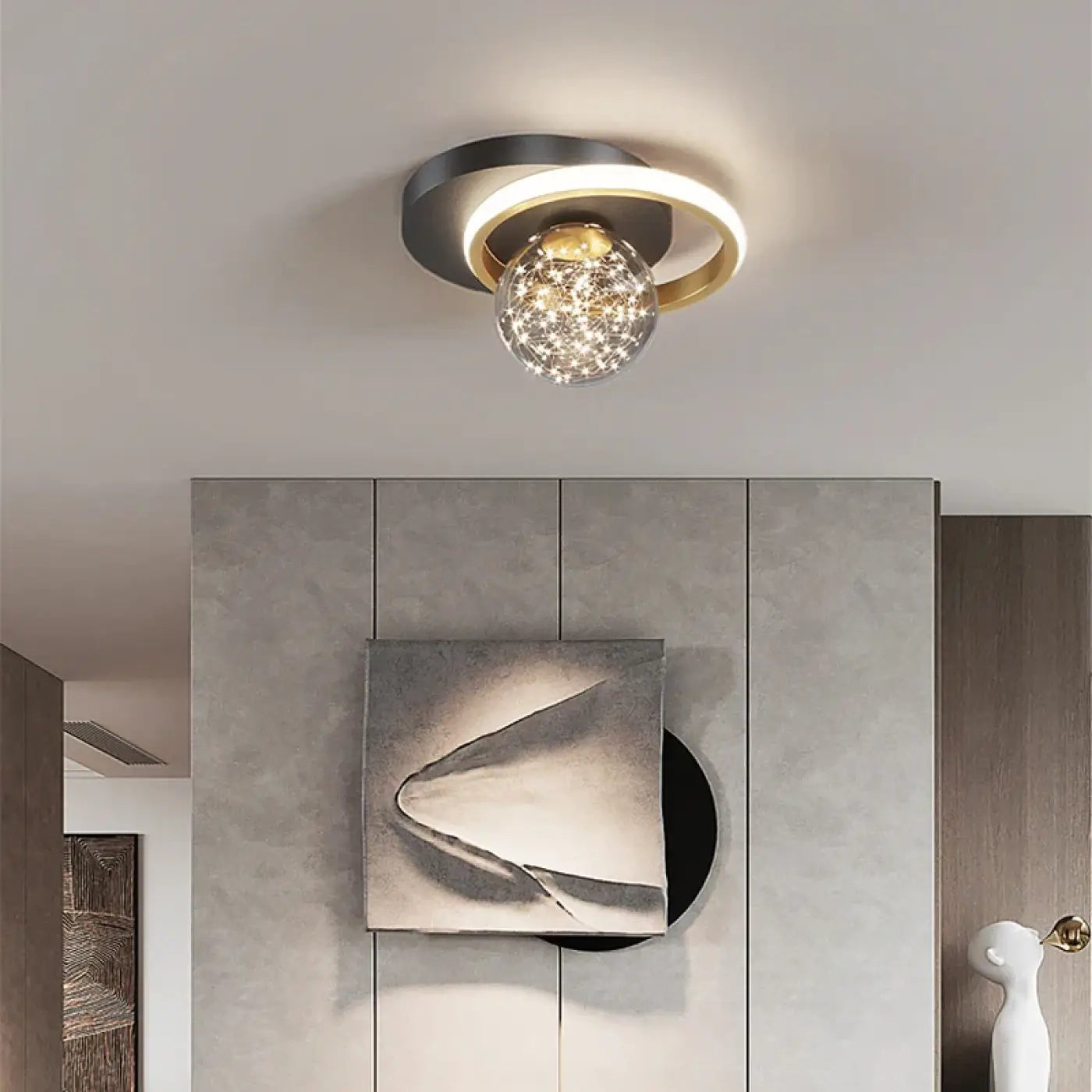 Luminaire Plafonnier Design en Cristal - Datal