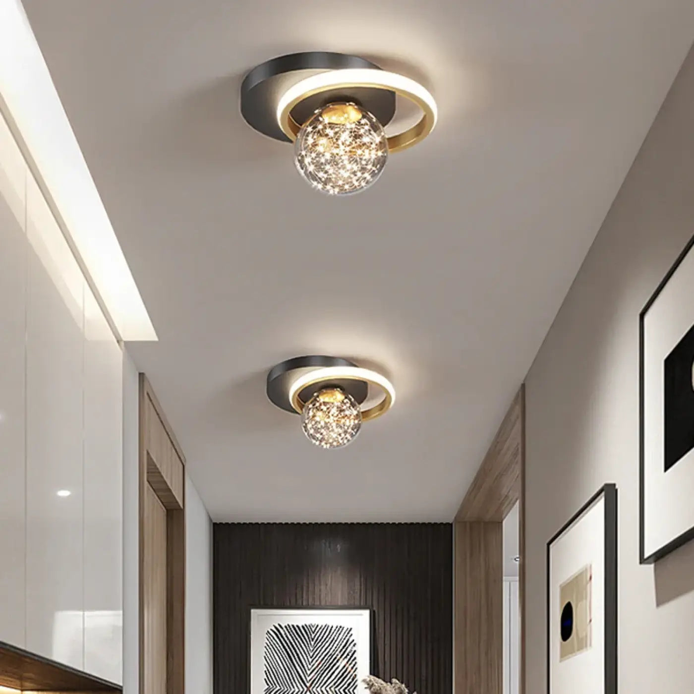 Luminaire Plafonnier Design en Cristal - Datal