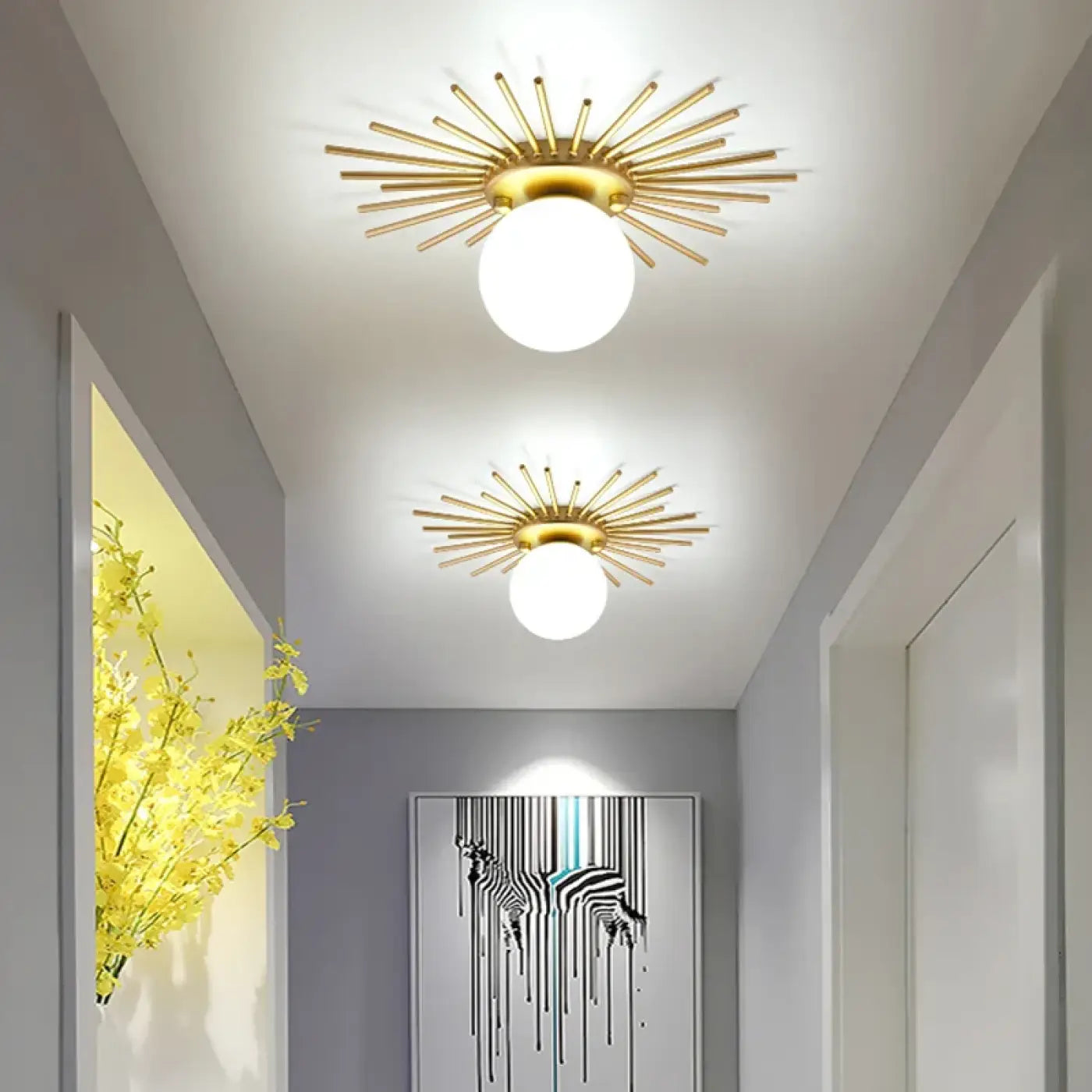 Luminaire Plafonnier Design en Metal - Spika