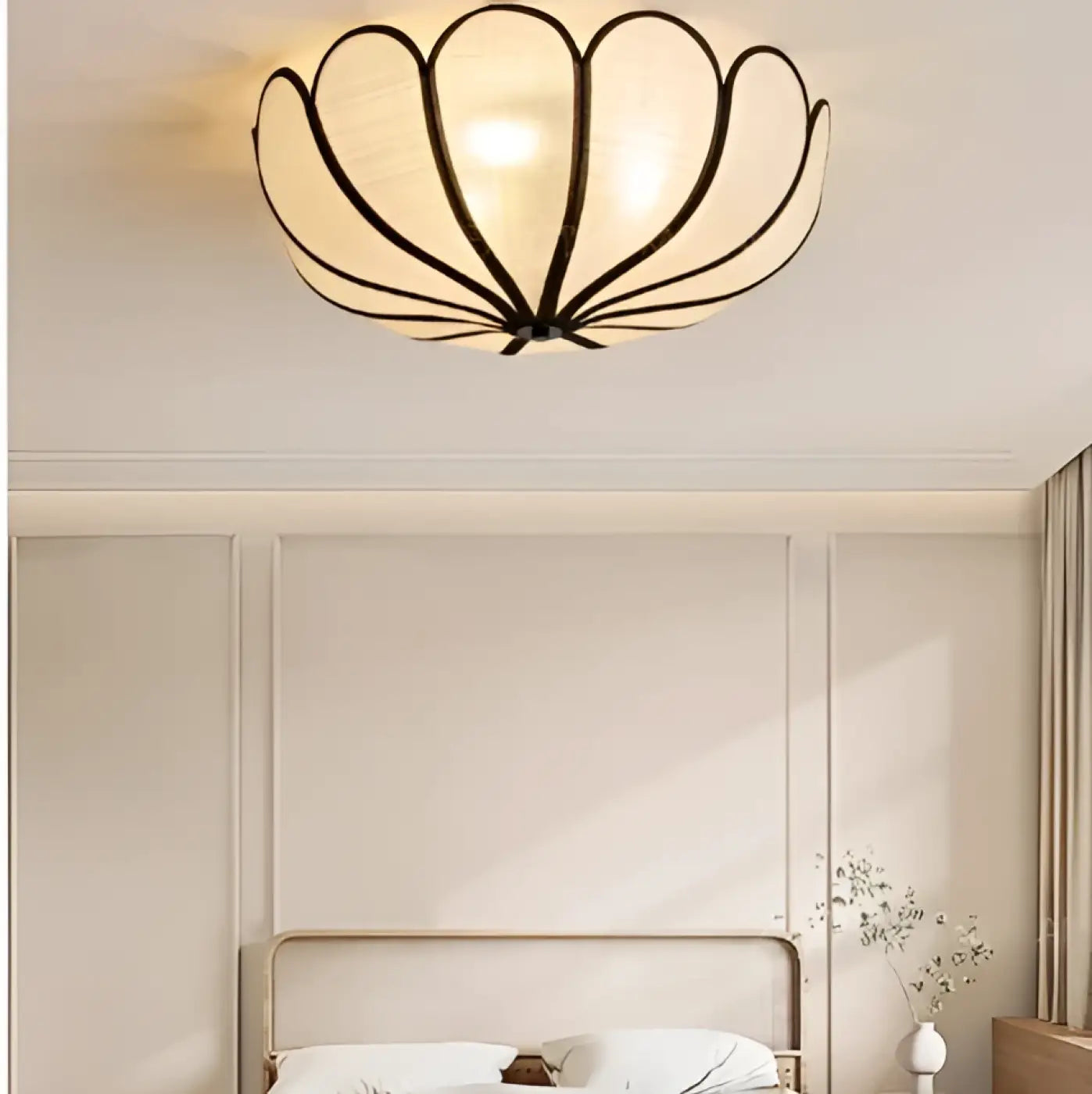 Luminaire Plafonnier Design en Tissu - Citra