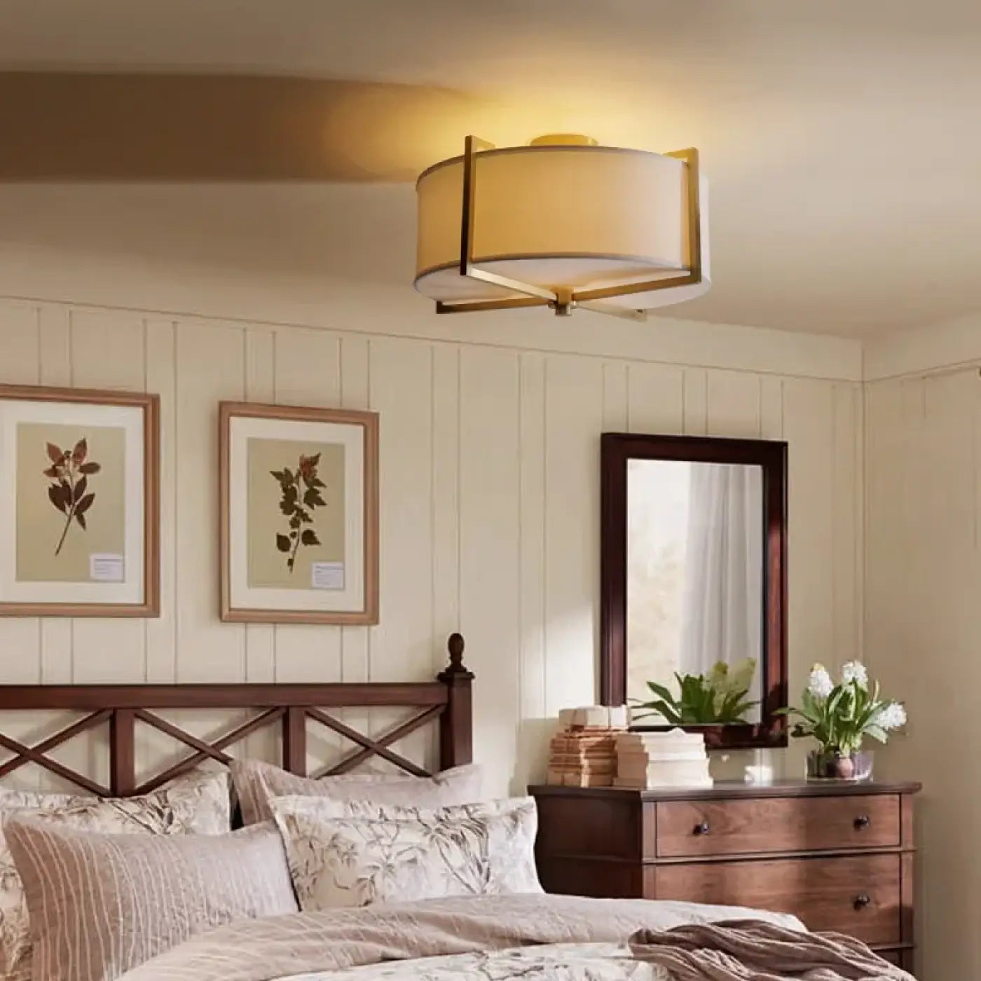 Luminaire Plafonnier Design en Metal - Bajina
